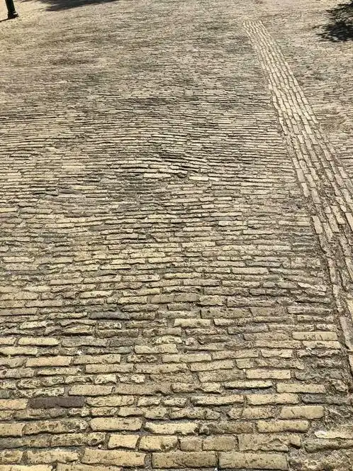 Antieke Gele Straatstenen Geeltjes