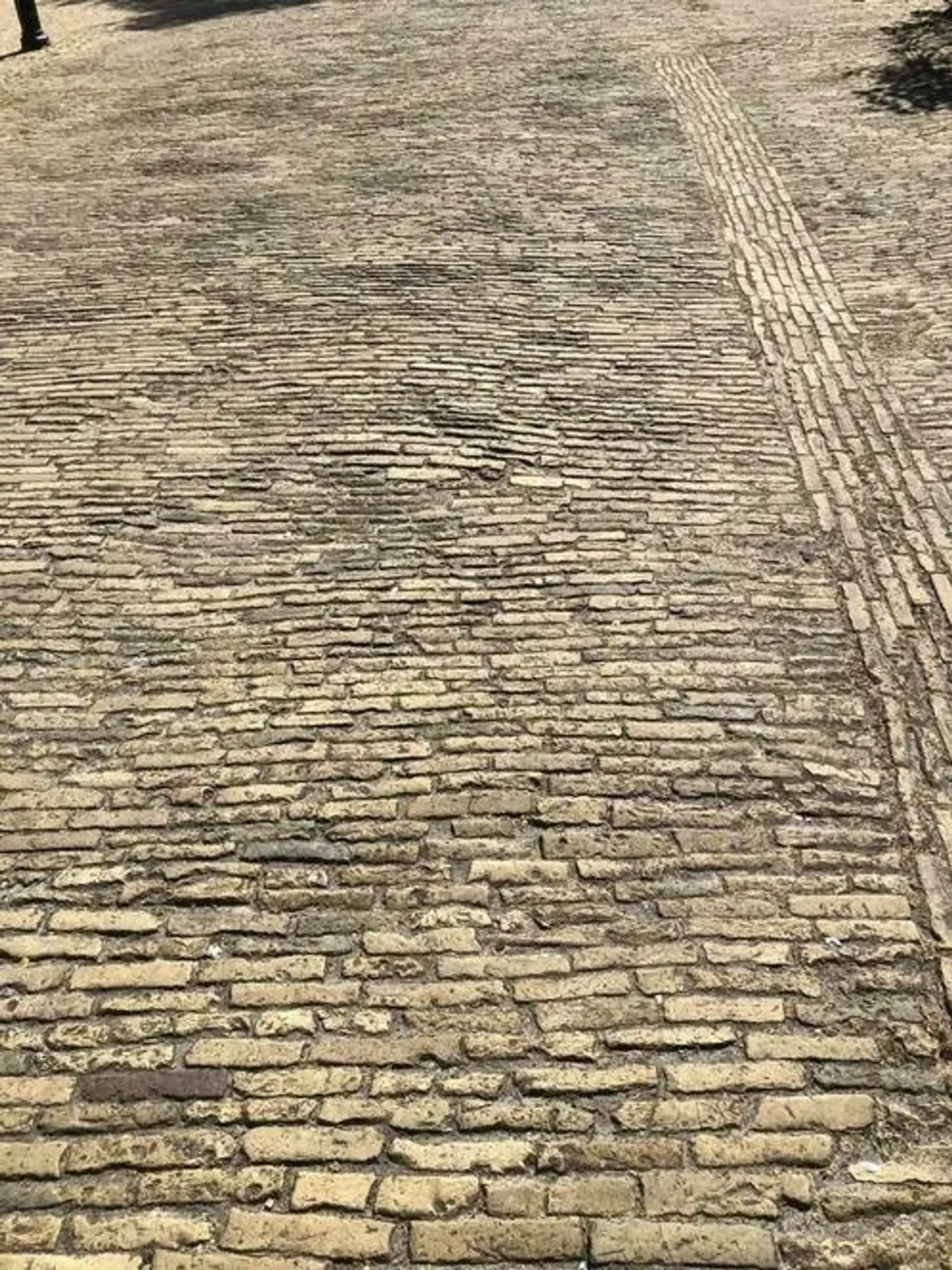 Antieke Gele Straatstenen Geeltjes