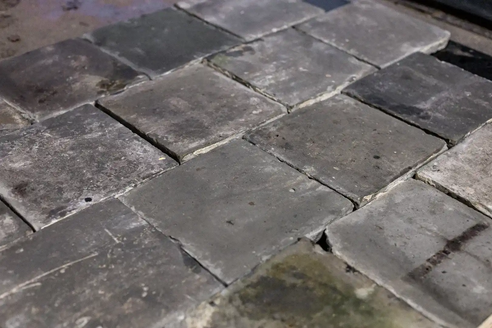 Antieke Gesmoorde Estrikken