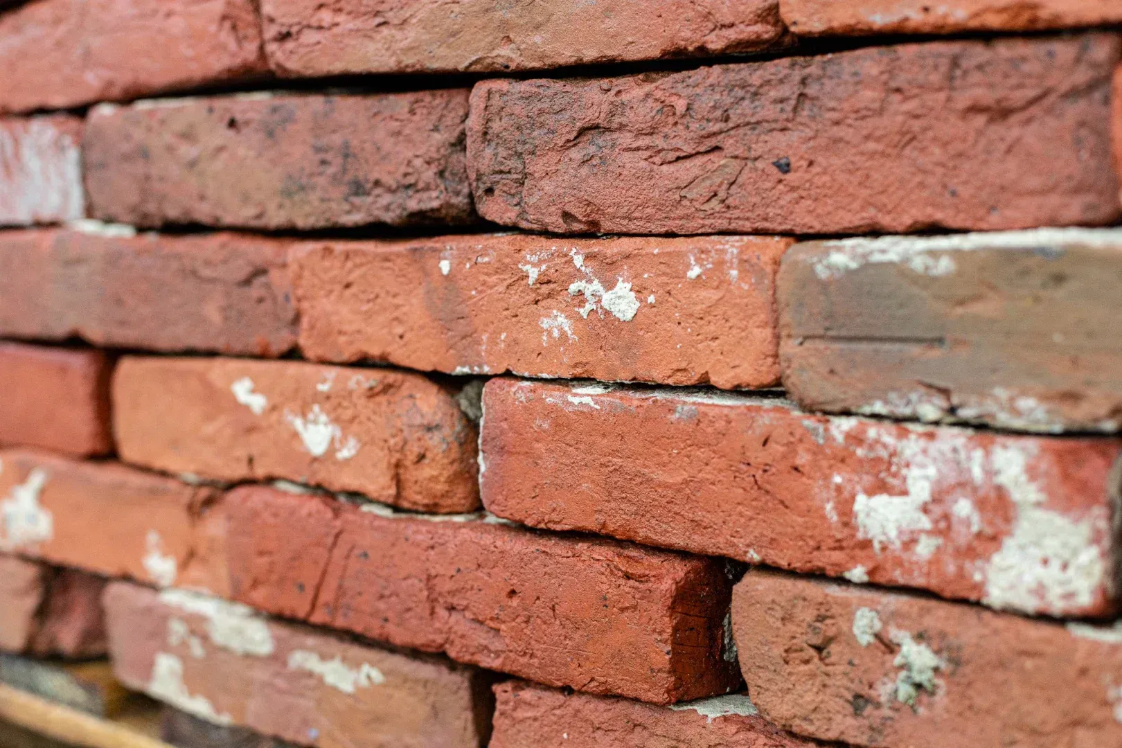 Antique red Groningen facing bricks