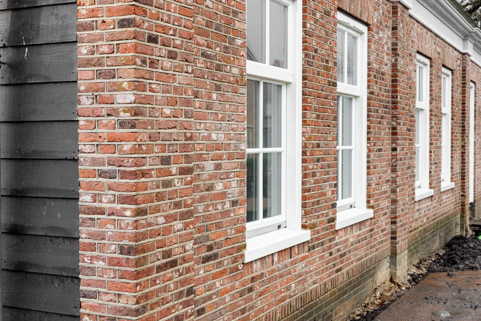 Oude handvorm bouw stenen