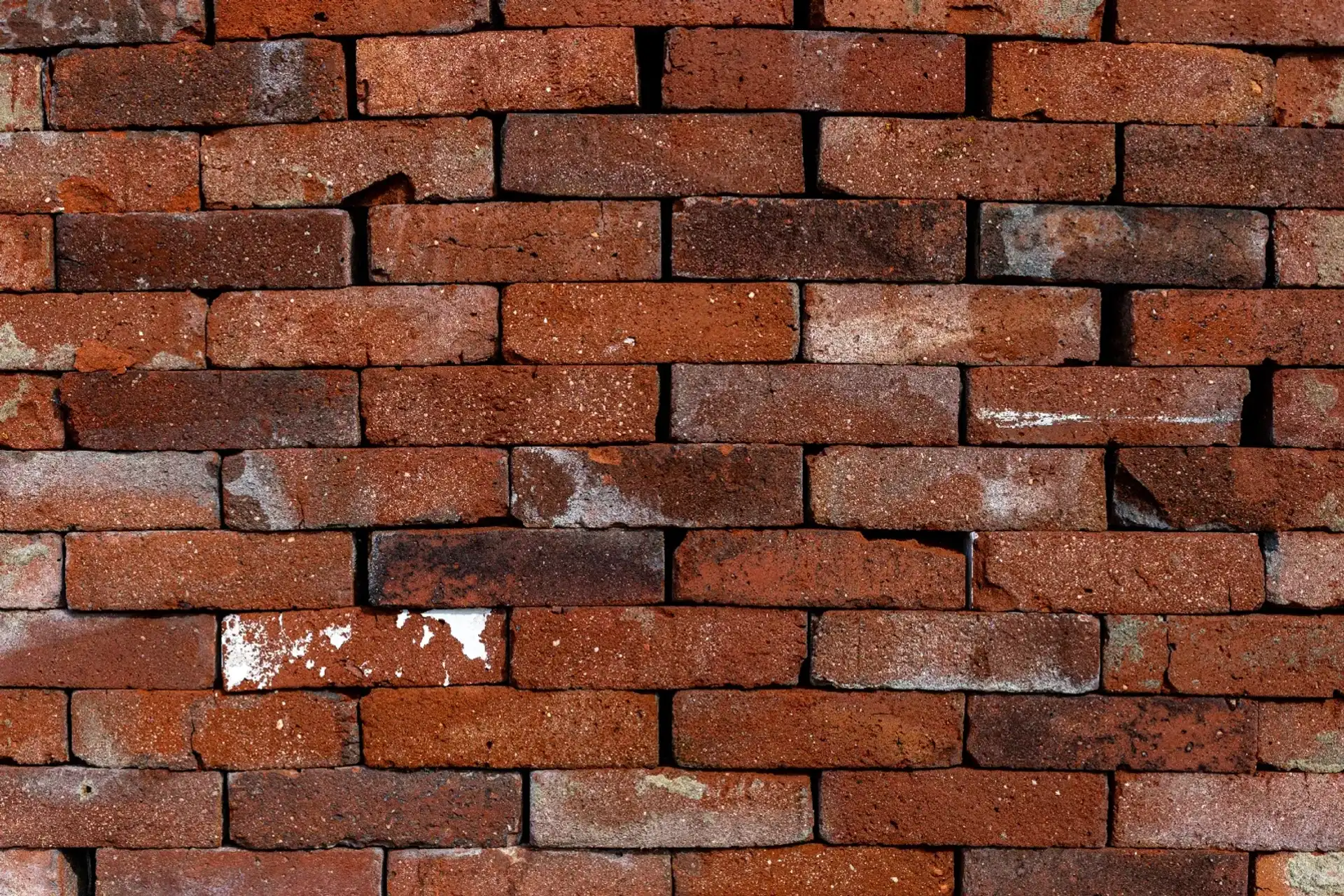 Industriele Bakstenen Muur Oude Look