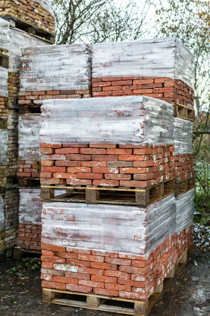 Old red Groningen bricks