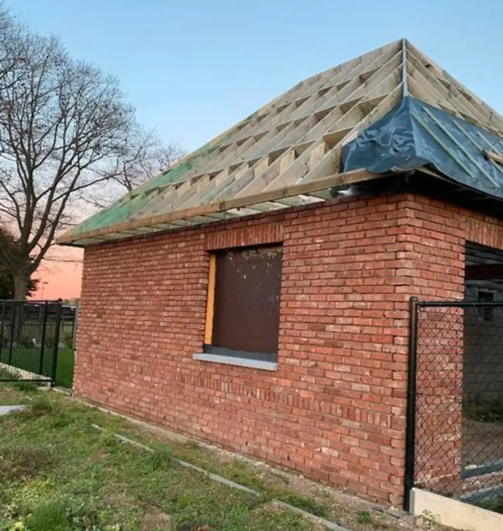Oude Bakstenen Muur