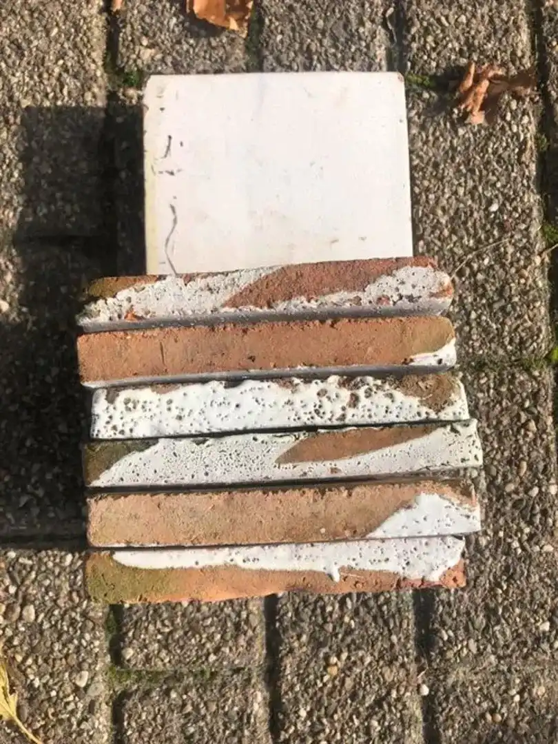 Oude Geglazuurde Plavuizen