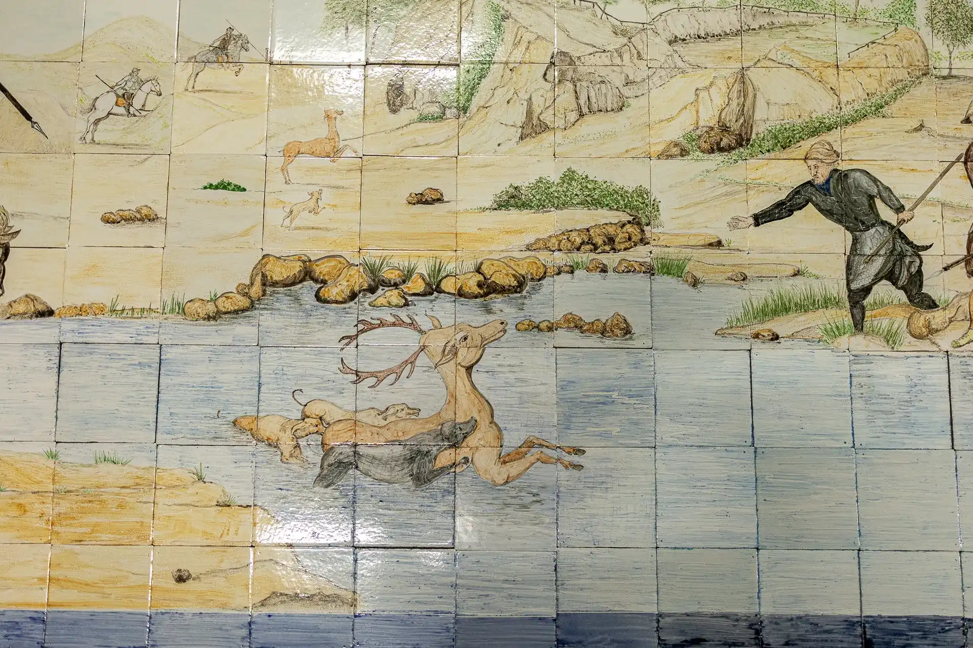 Afbeelding Op Tegeltableau Unieke Weergave