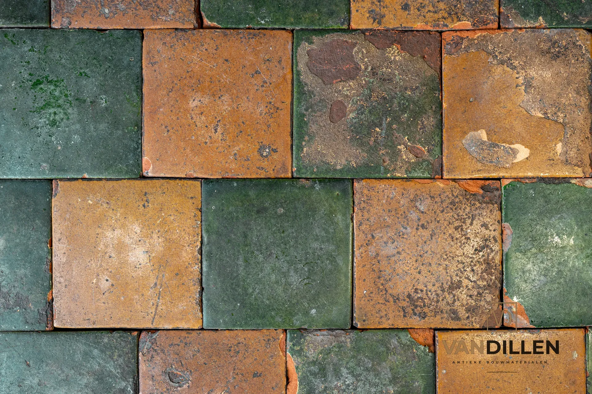 Carreaux anciens émaillés