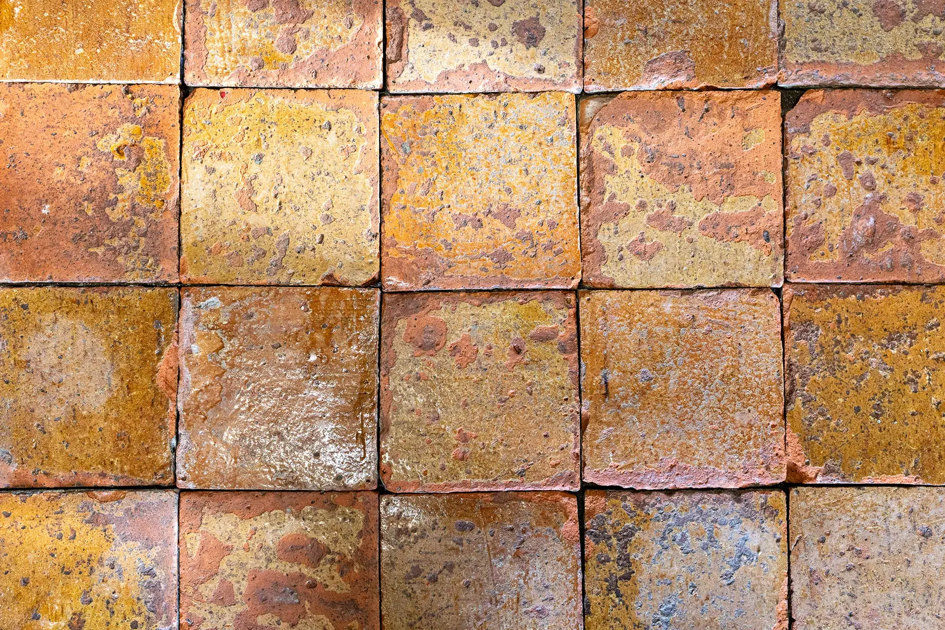 Unique antique floor tiles
