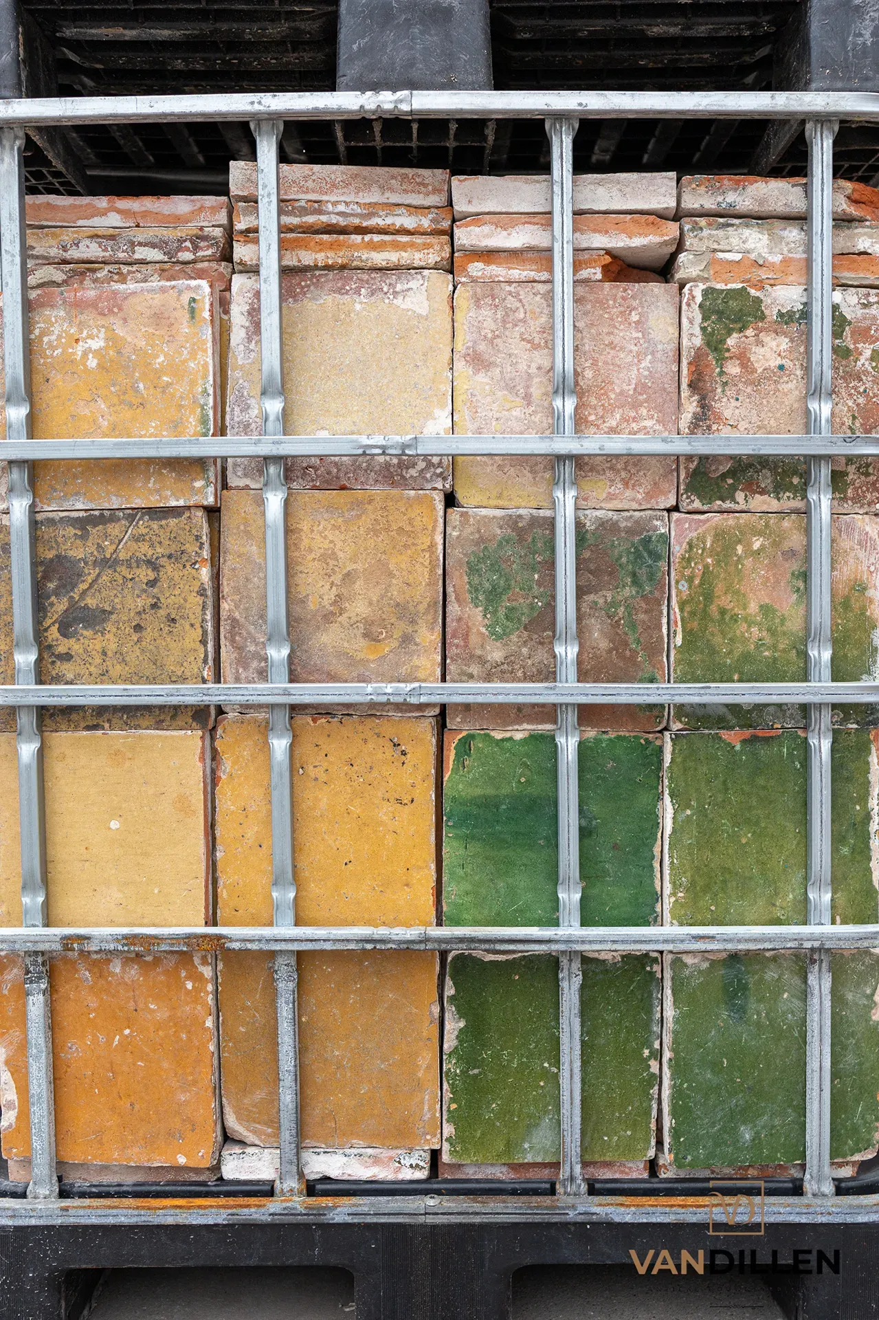 Antique Glazed Tiles Reclaimed