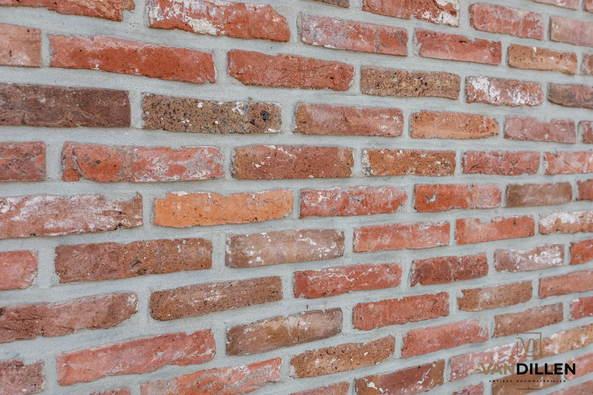 Authentic Frisian reclaimed handmade bricks in Nijland