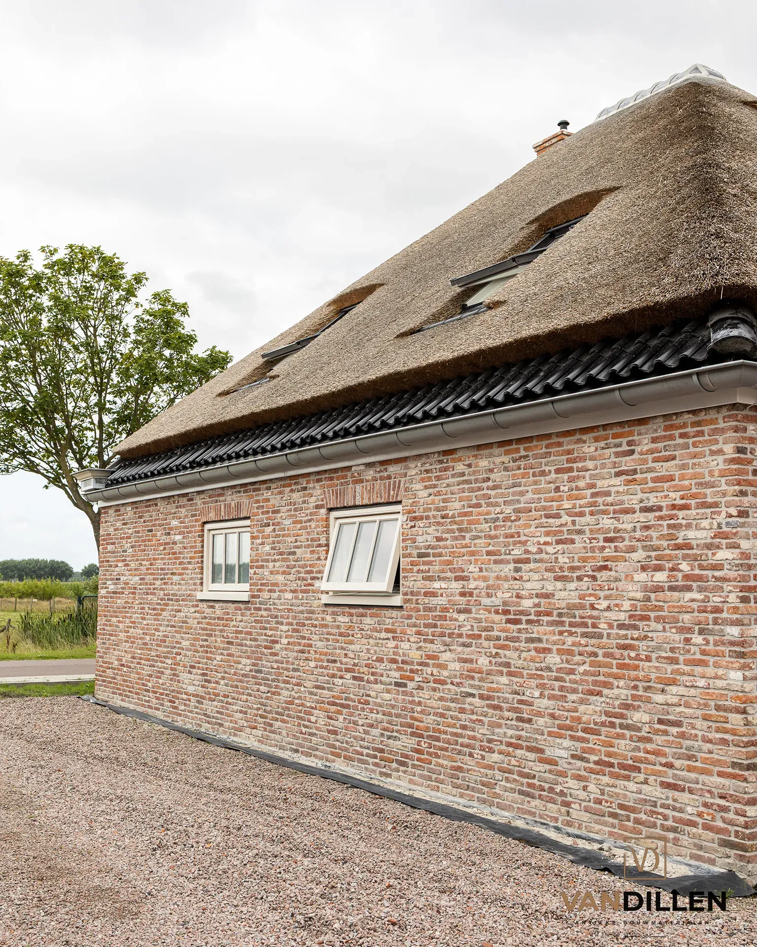 Briques authentiques pour une construction neuve