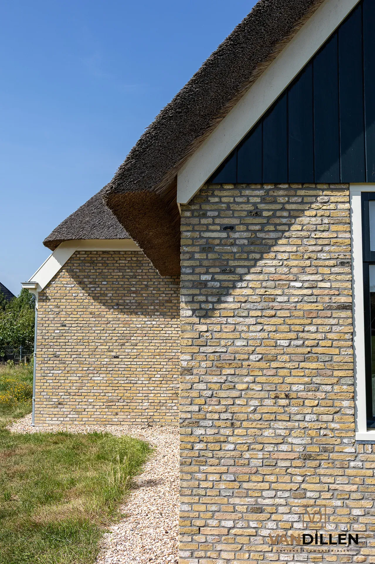 Construire avec des briques jaunes sur Texel
