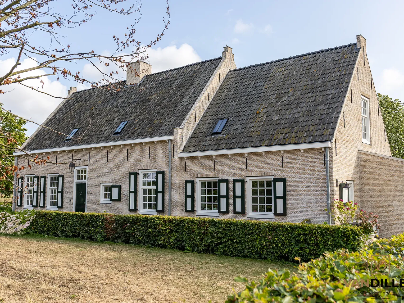 Briques jaunes d’IJssel moulées à la main dans le sud des Pays-Bas