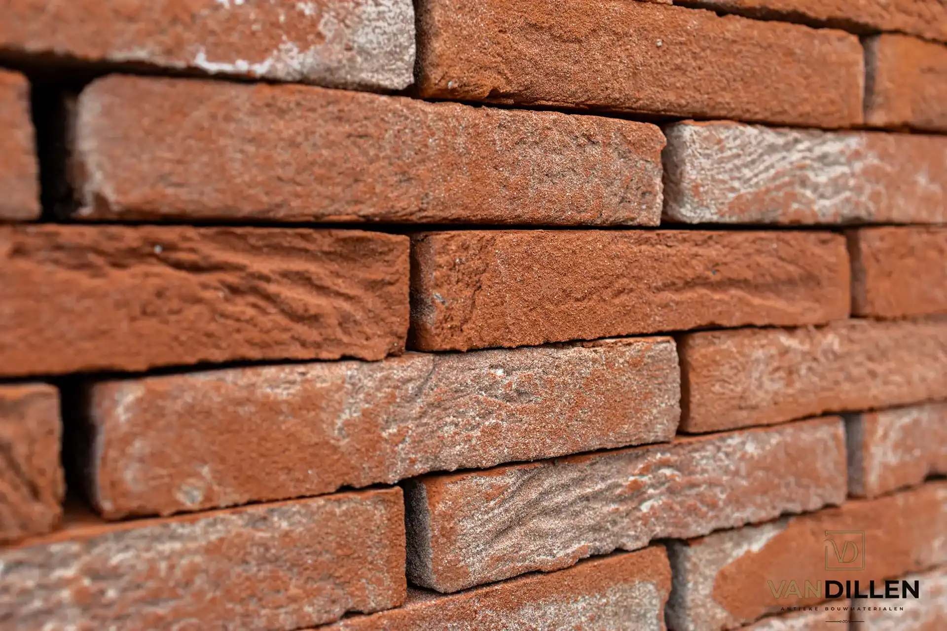 Gebruikte Vf Stenen Rood Oranje