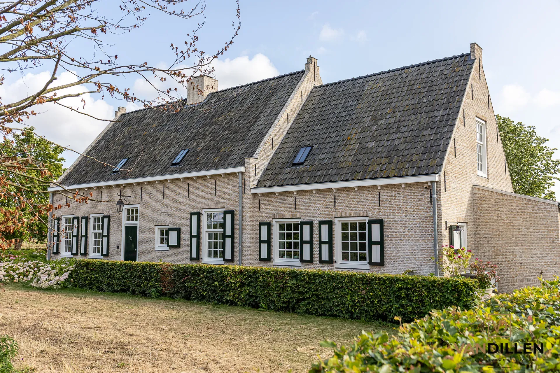Gele handvorm ijsselstenen in Zuid-Nederland