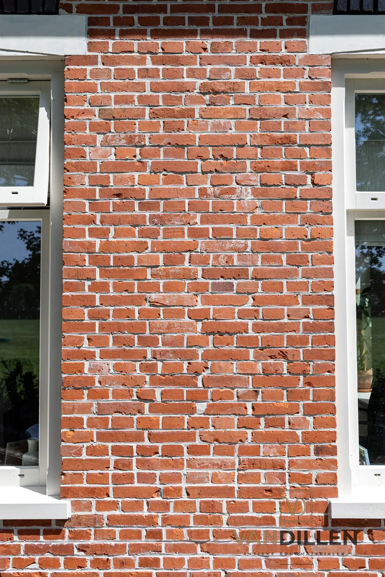 Glatte wiederverwendete Groninger Ziegel
