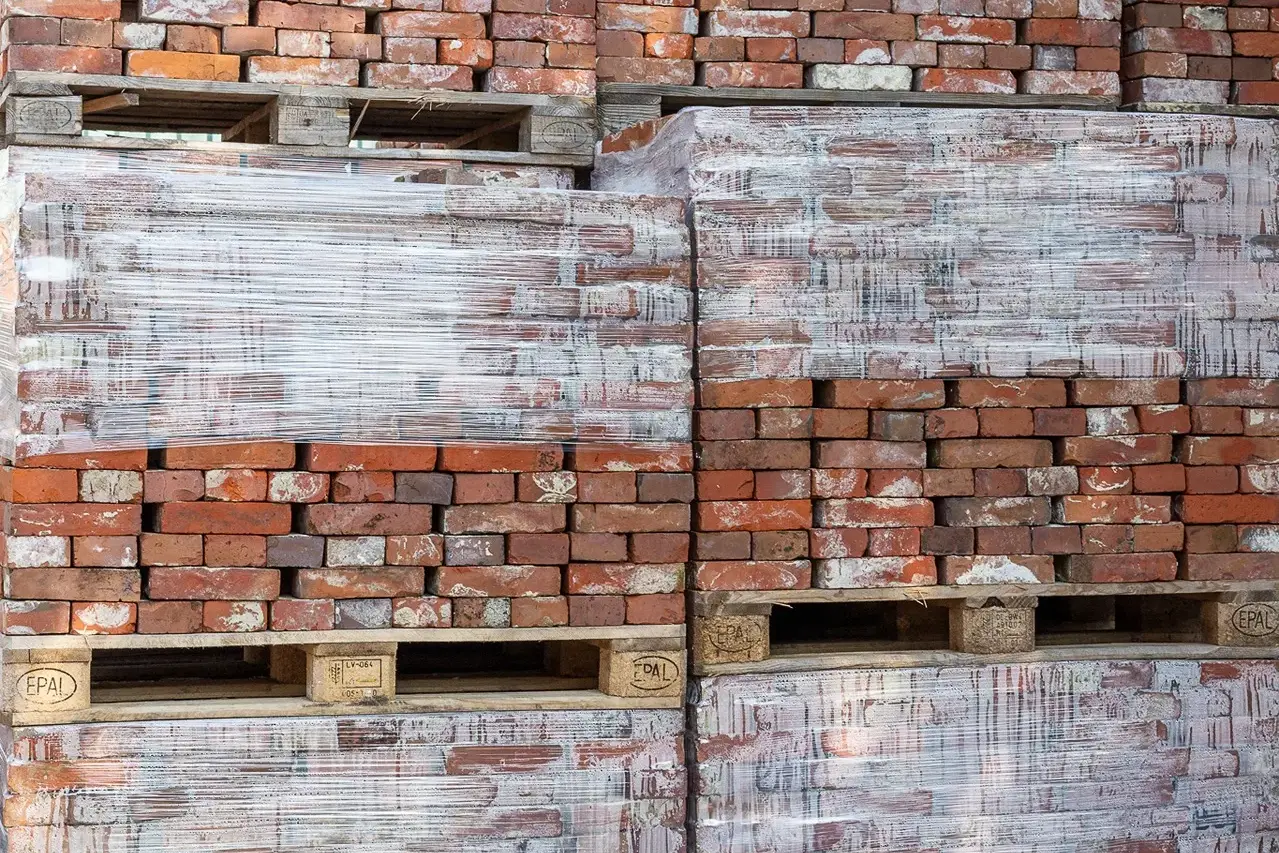Smooth-faced Groningen bricks
