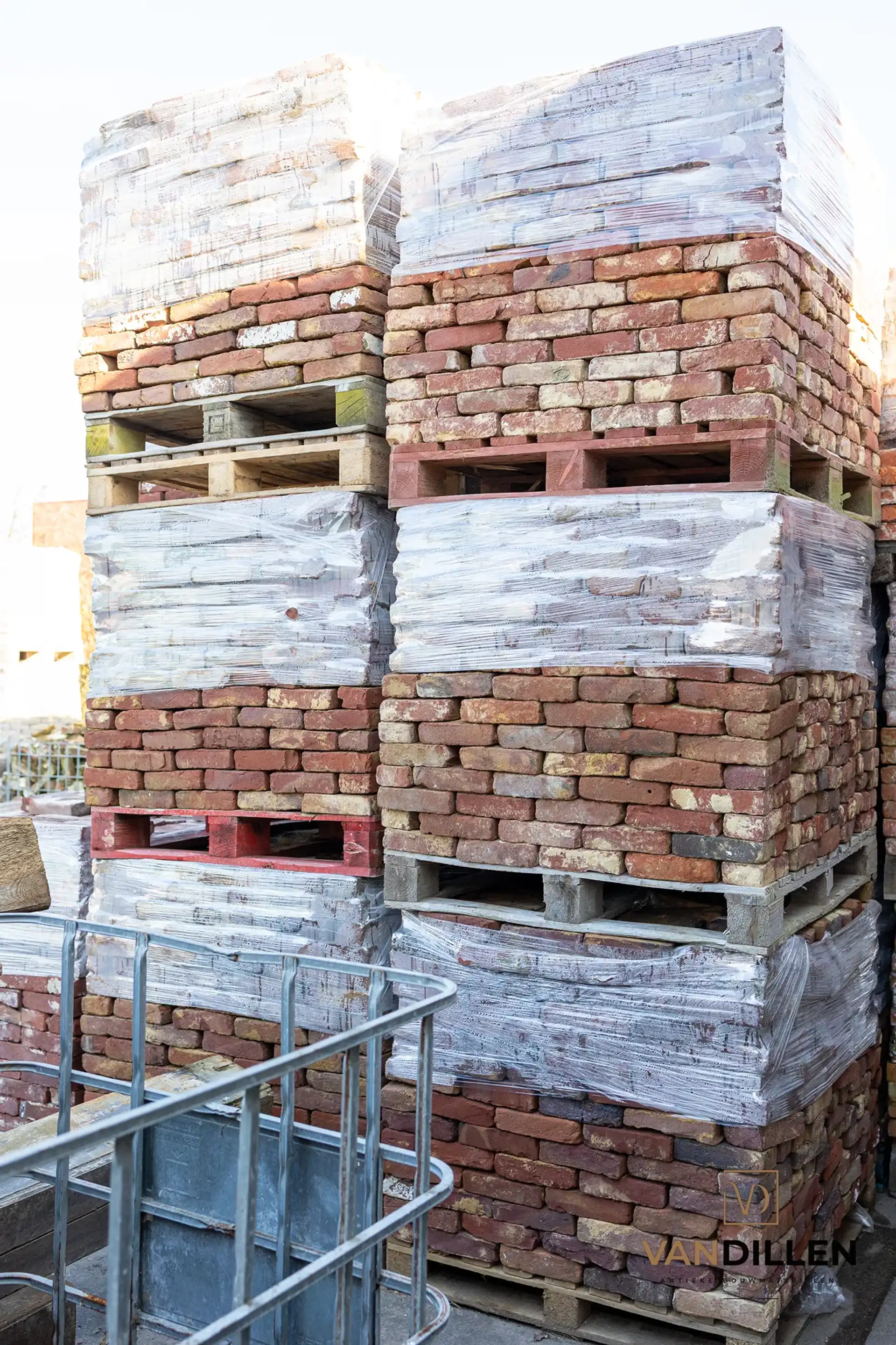 Grote Partij Antieke Genuanceerde Handvorm Vormbak Stenen Rood Paars Donkere Kleur Waalformaat