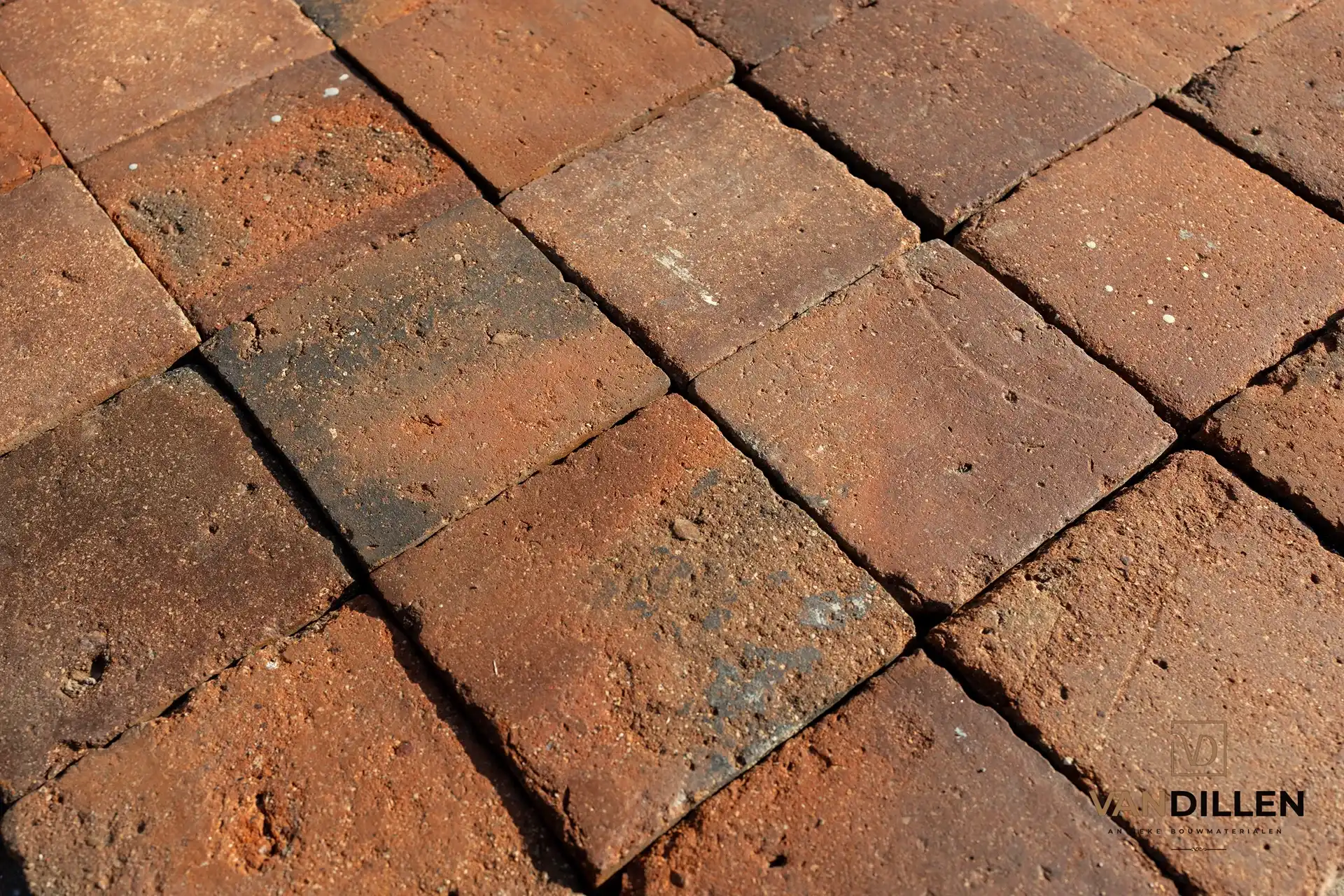 Grote Partijen Oude Gebikte Handvorm Vloertegels Kopen