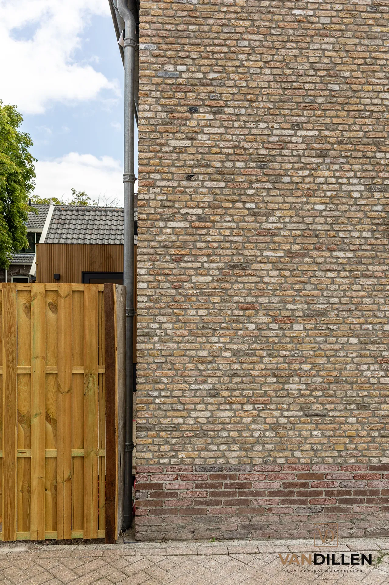 Handvorm ijsselstenen appelbloesem in Hazerswoude - Dorp