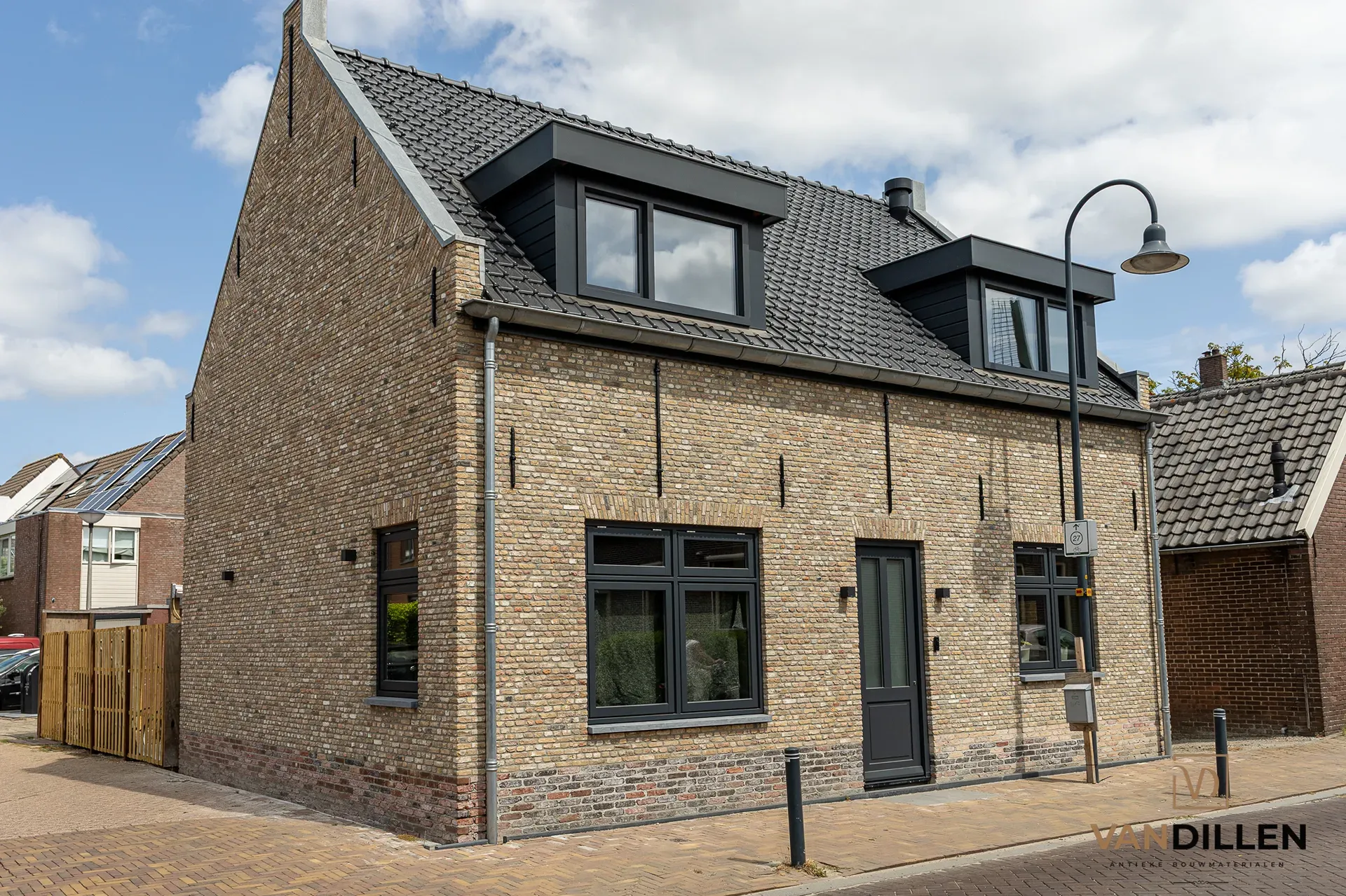 Handvorm ijsselstenen appelbloesem in Hazerswoude - Dorp