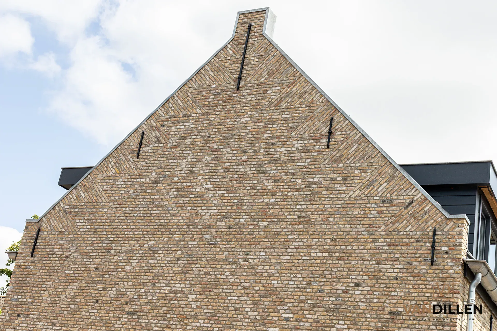 Handvorm ijsselstenen appelbloesem in Hazerswoude - Dorp