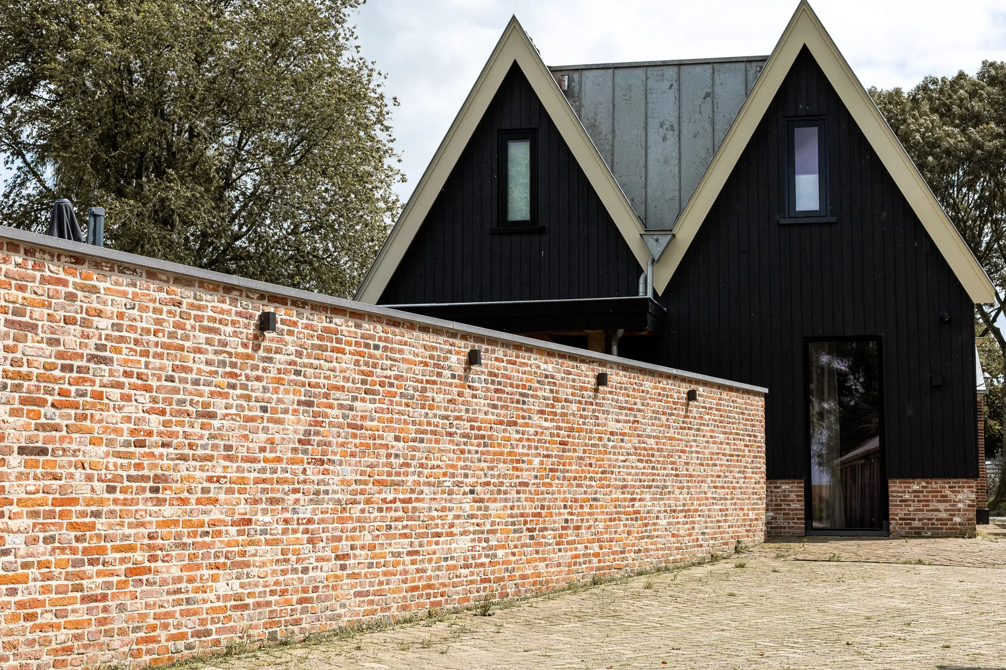 Tuinmuur in Wergea 4