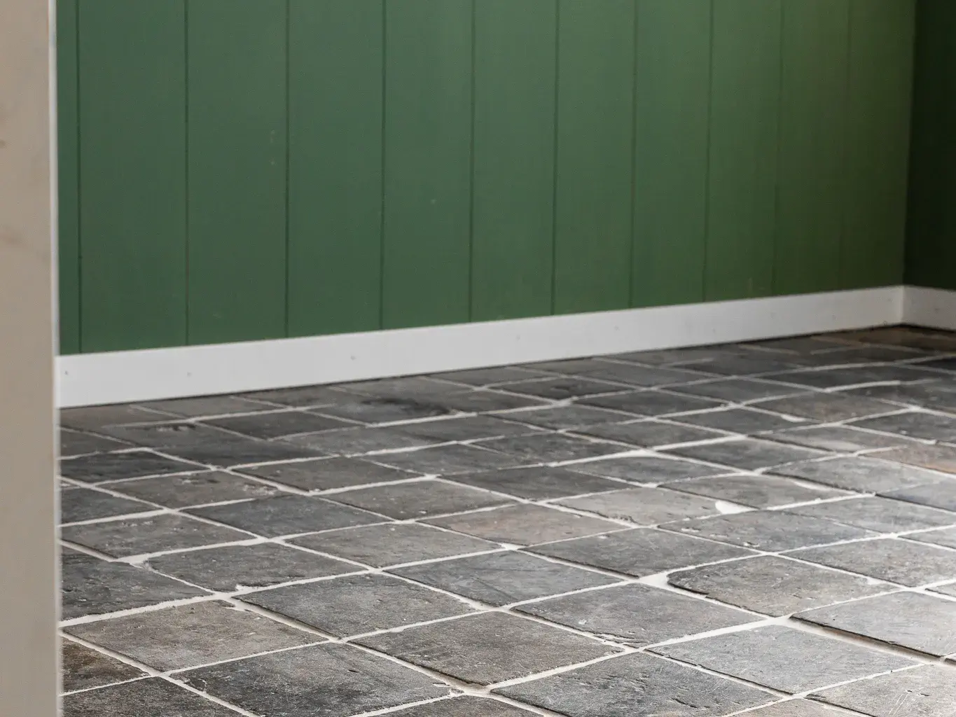 Antique floor tiles