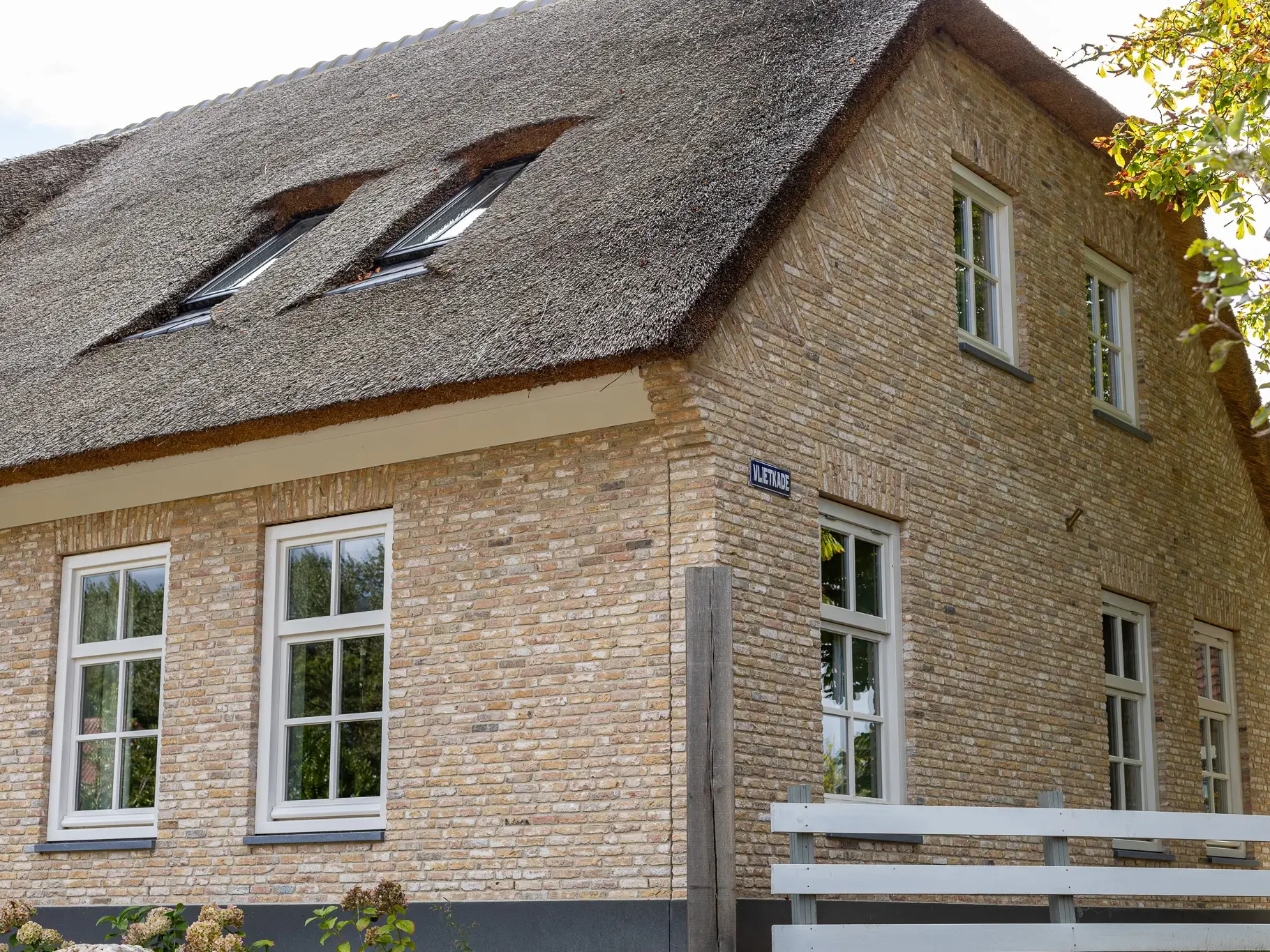 Handmade IJssel bricks in Zevenhuizen