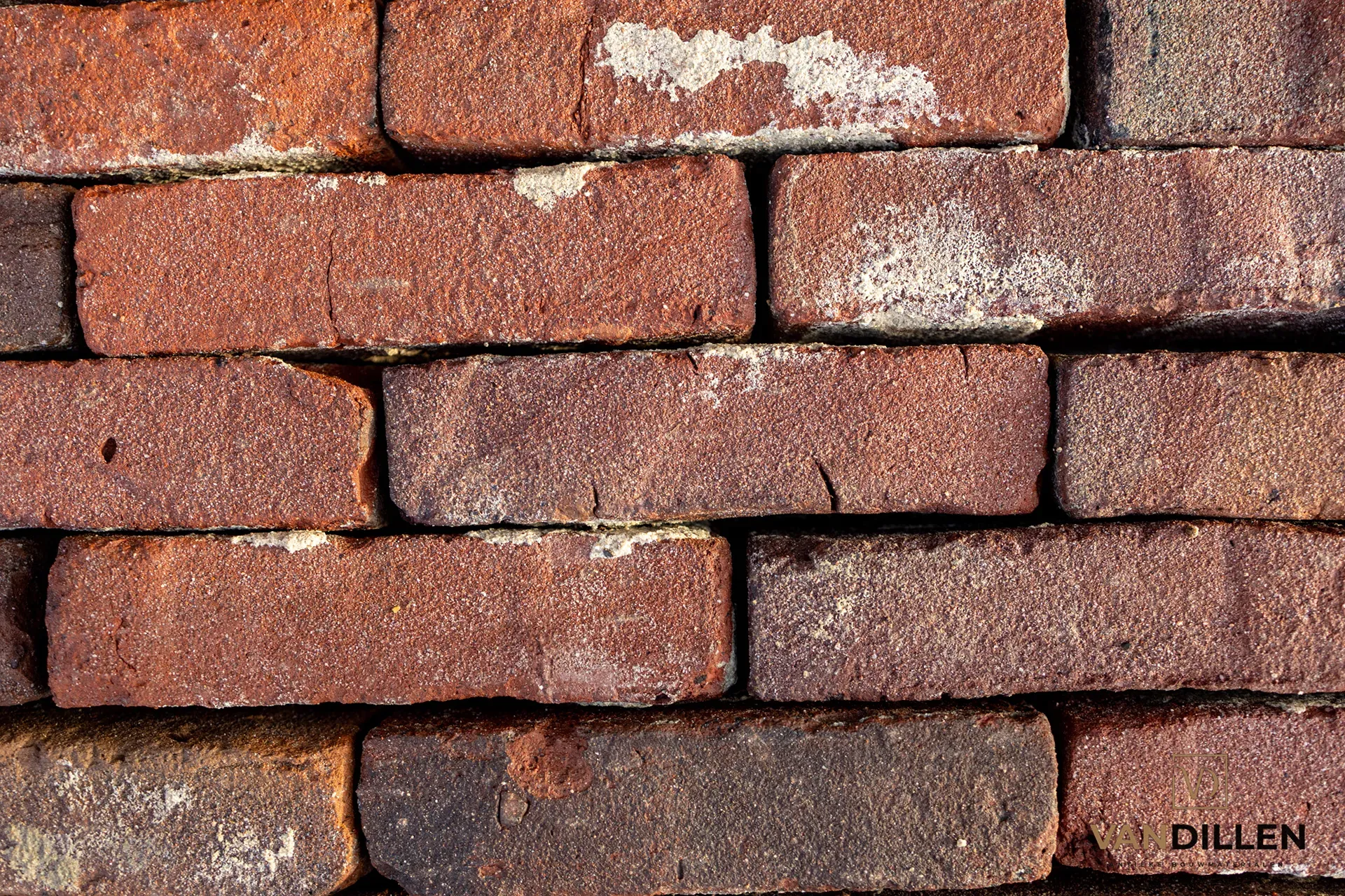 Beautiful old bricks for a small wall