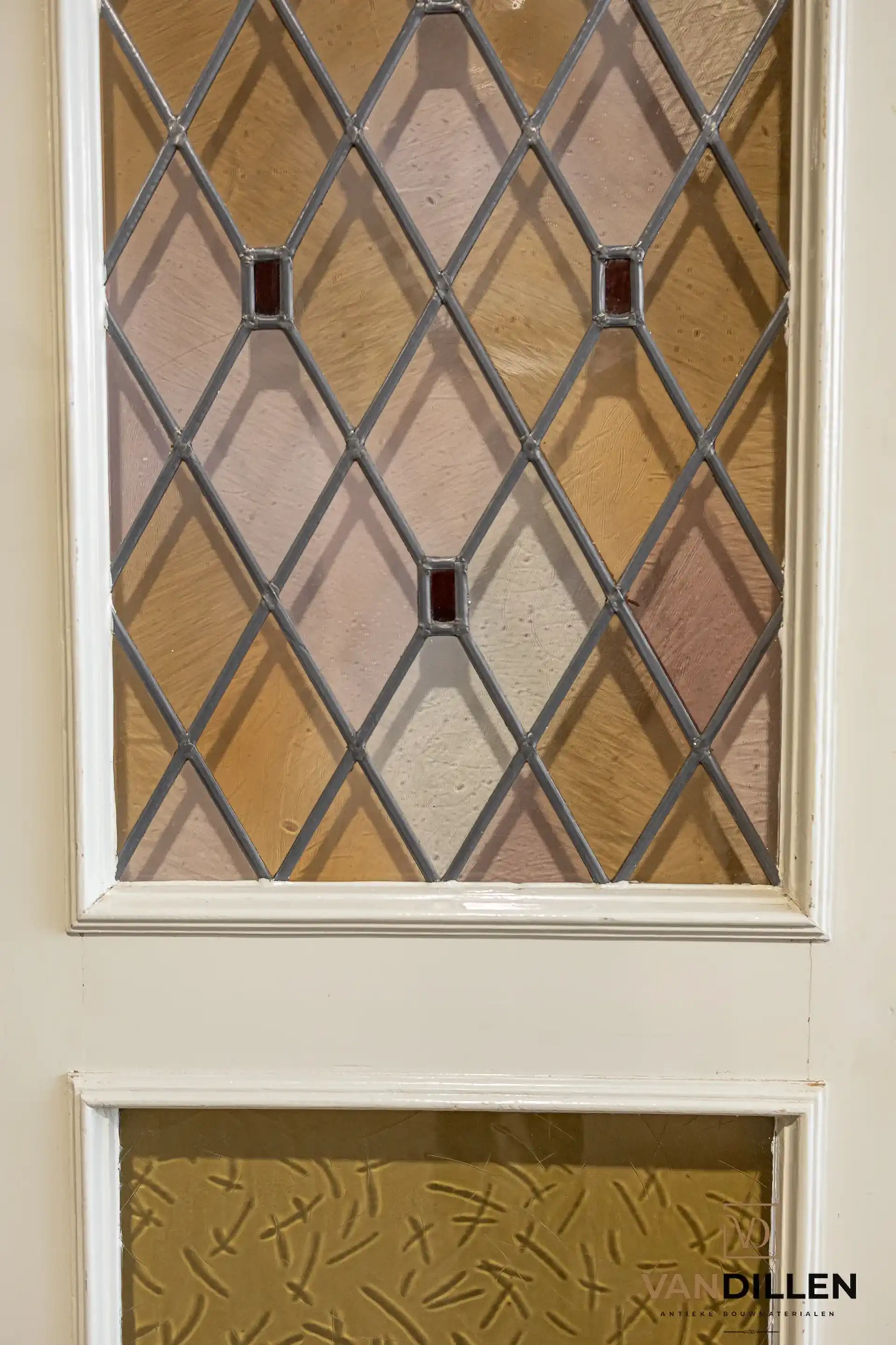 Nr 101 Oude Ensuite Schuifdeuren Glas In Lood Hoog