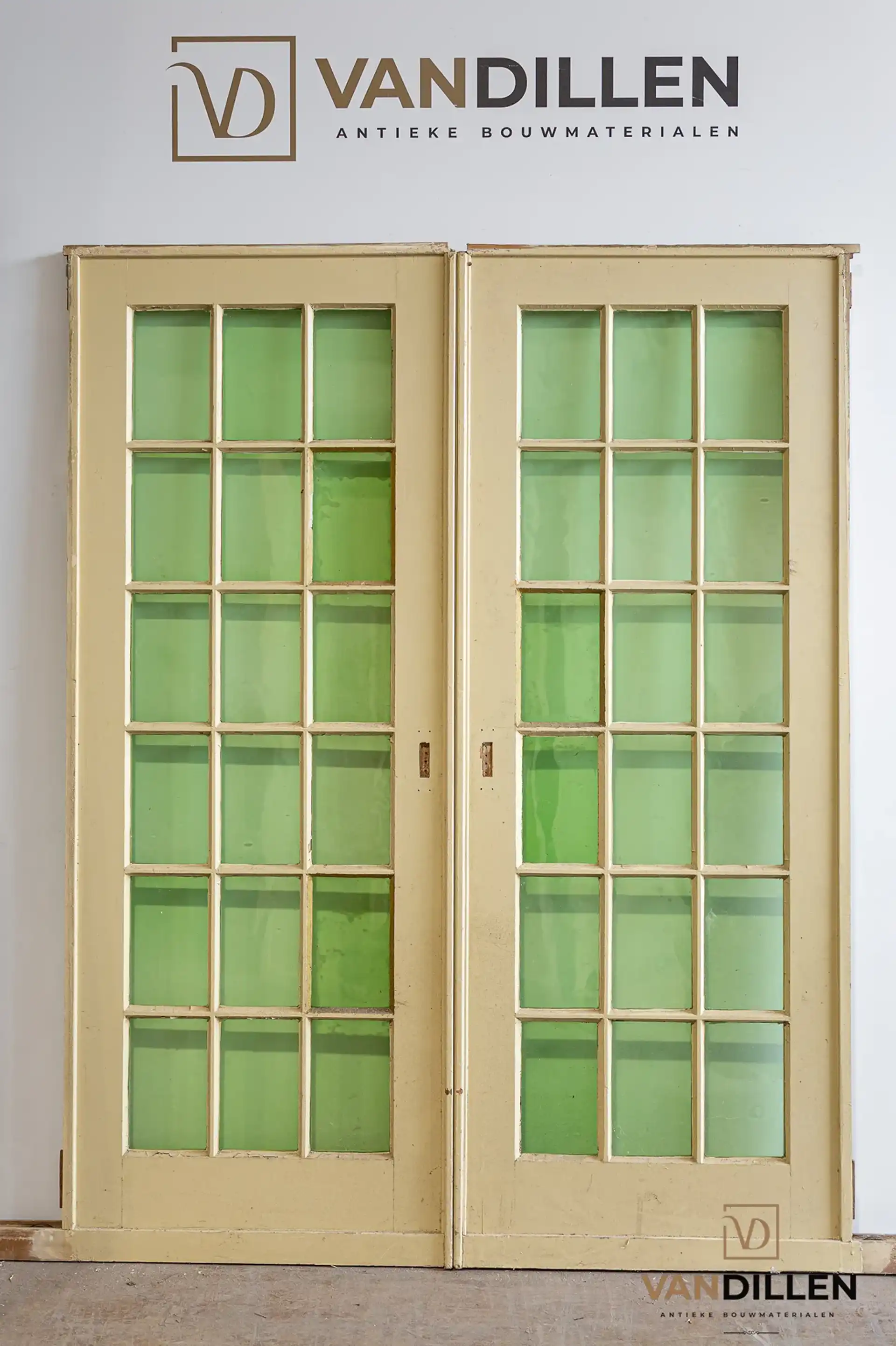 Nr 107 Oude Roede Verdeling Deuren Kleur Glas