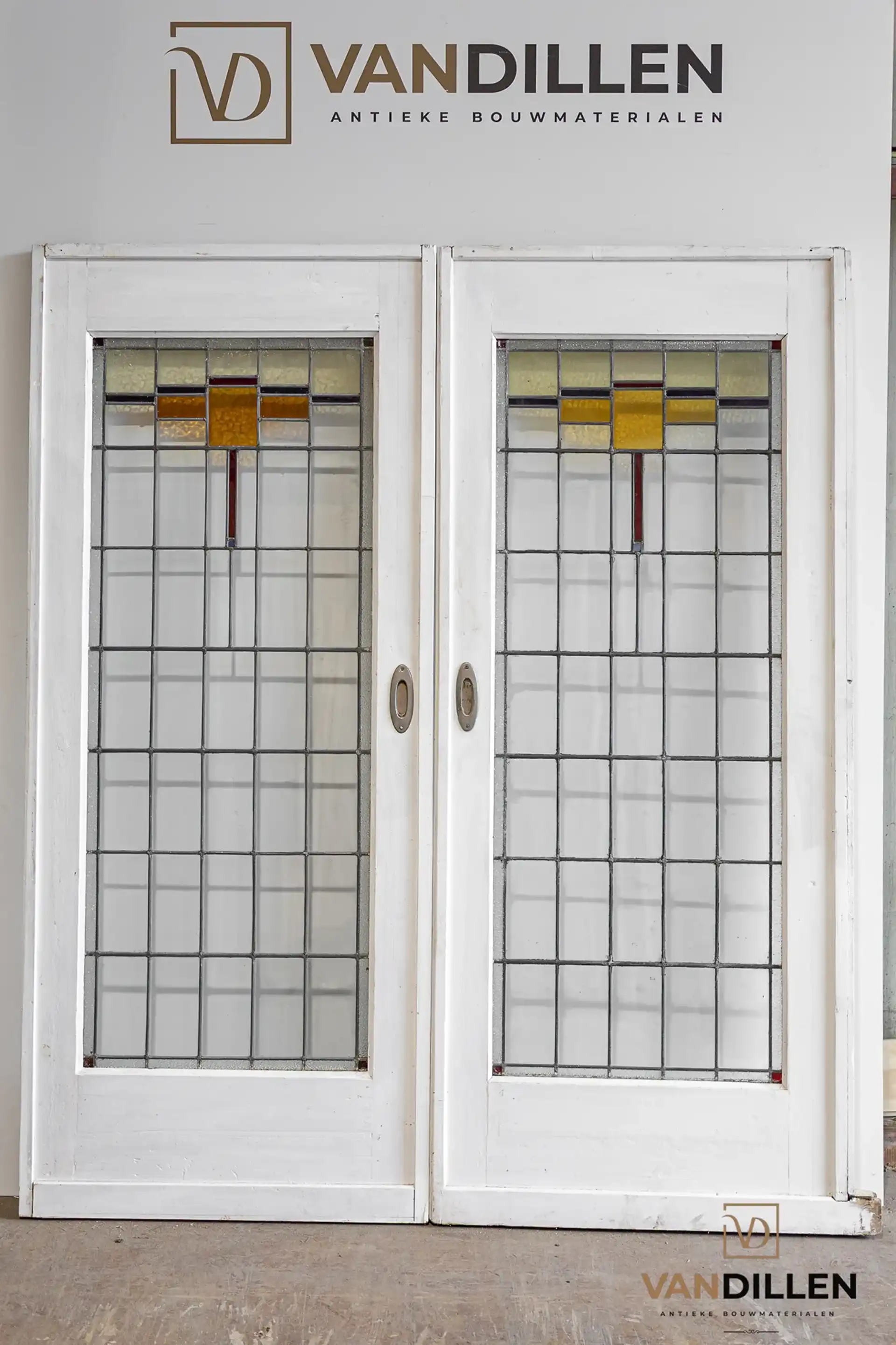Nr 108 Ouderwetse Ensuite Deuren Glas In Lood