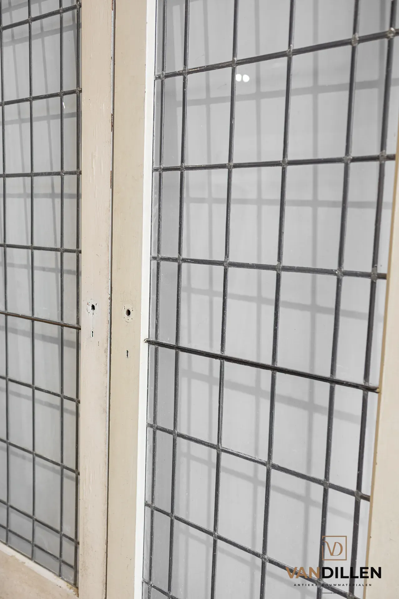 Nr 109 Oude Ensuite Binnendeuren Vouw Klap Las In Lood