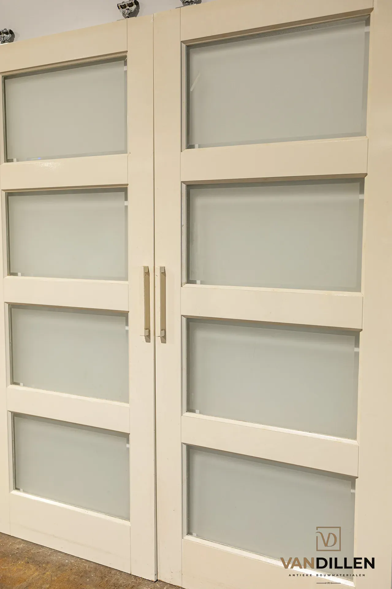 No. 23 reclaimed internal dividing doors with glazing bars