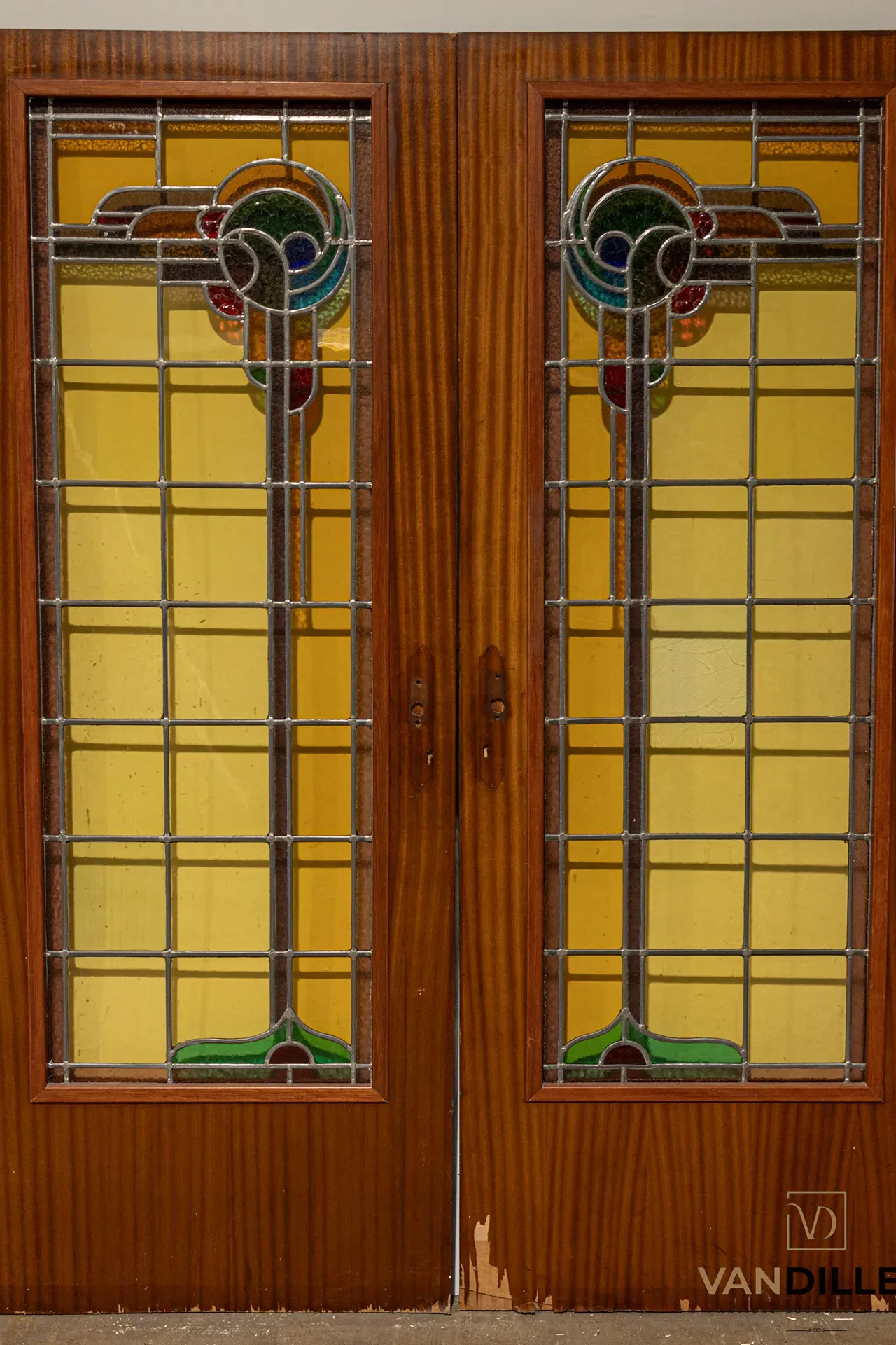 N° 47, portes coulissantes intérieures anciennes