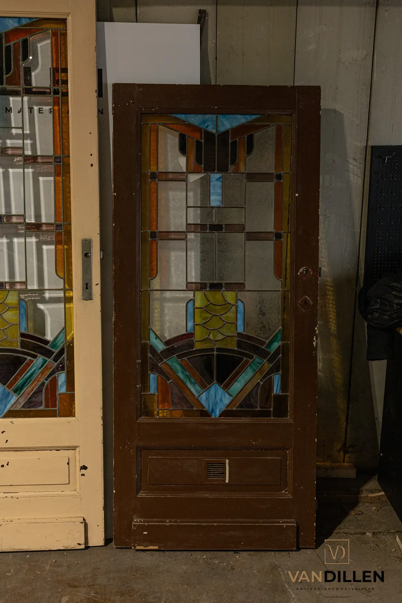 No. 53 old stained-glass doors