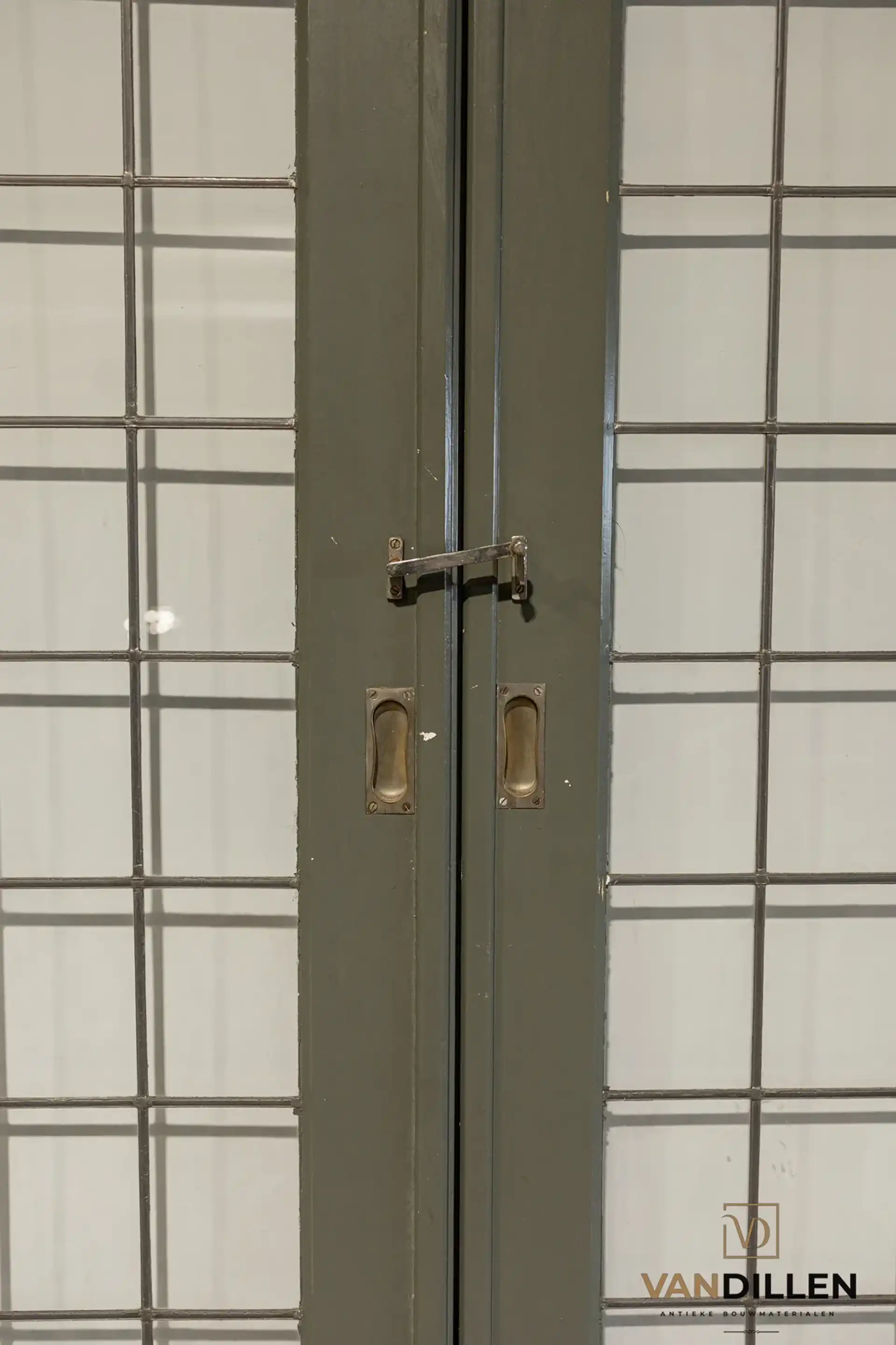Nr 60 Oude Ensuite Deuren Glas In Lood Met Sluiting