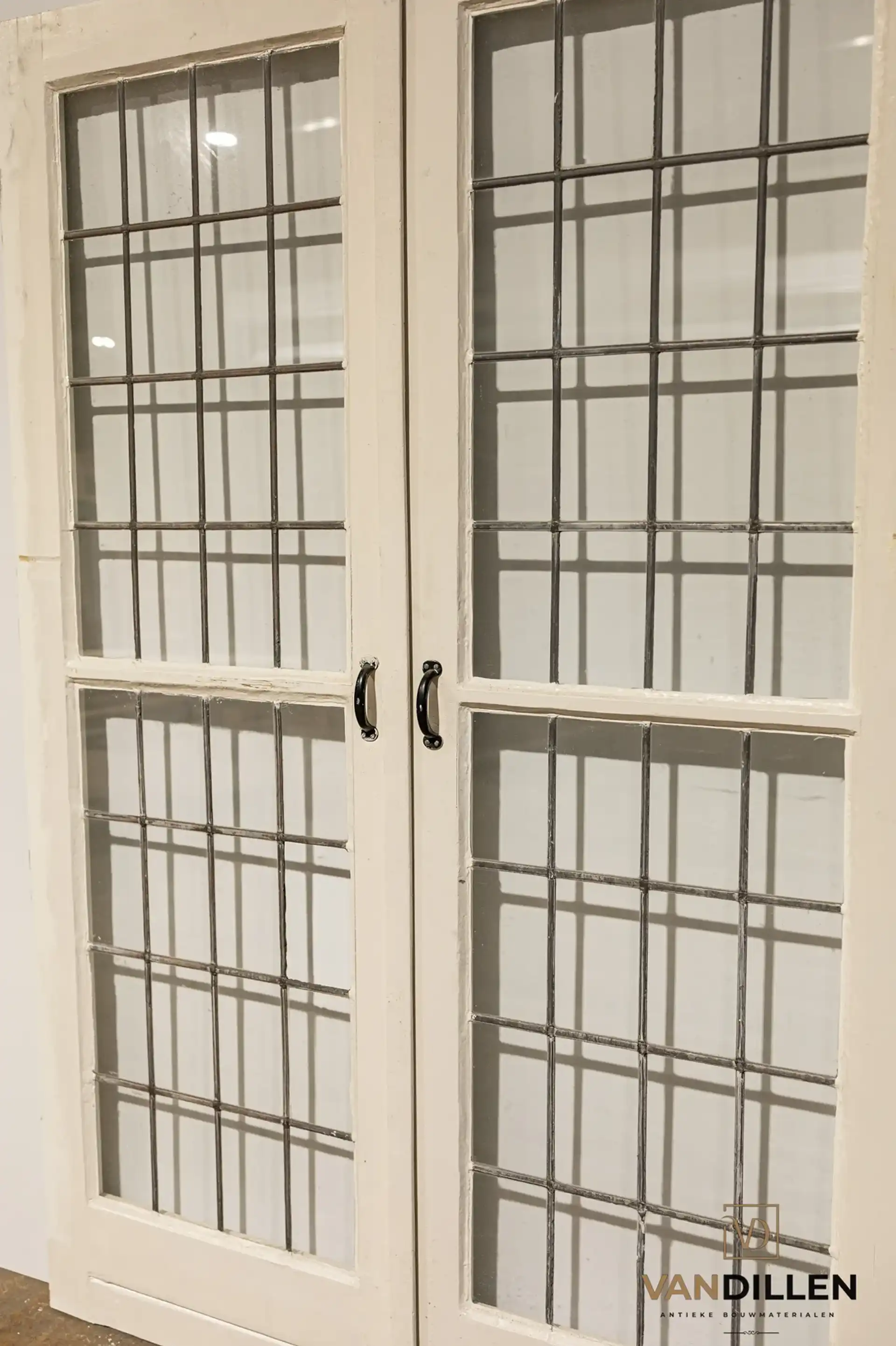 Nr 64 Antieke Ensuite Deuren Glas In Lood
