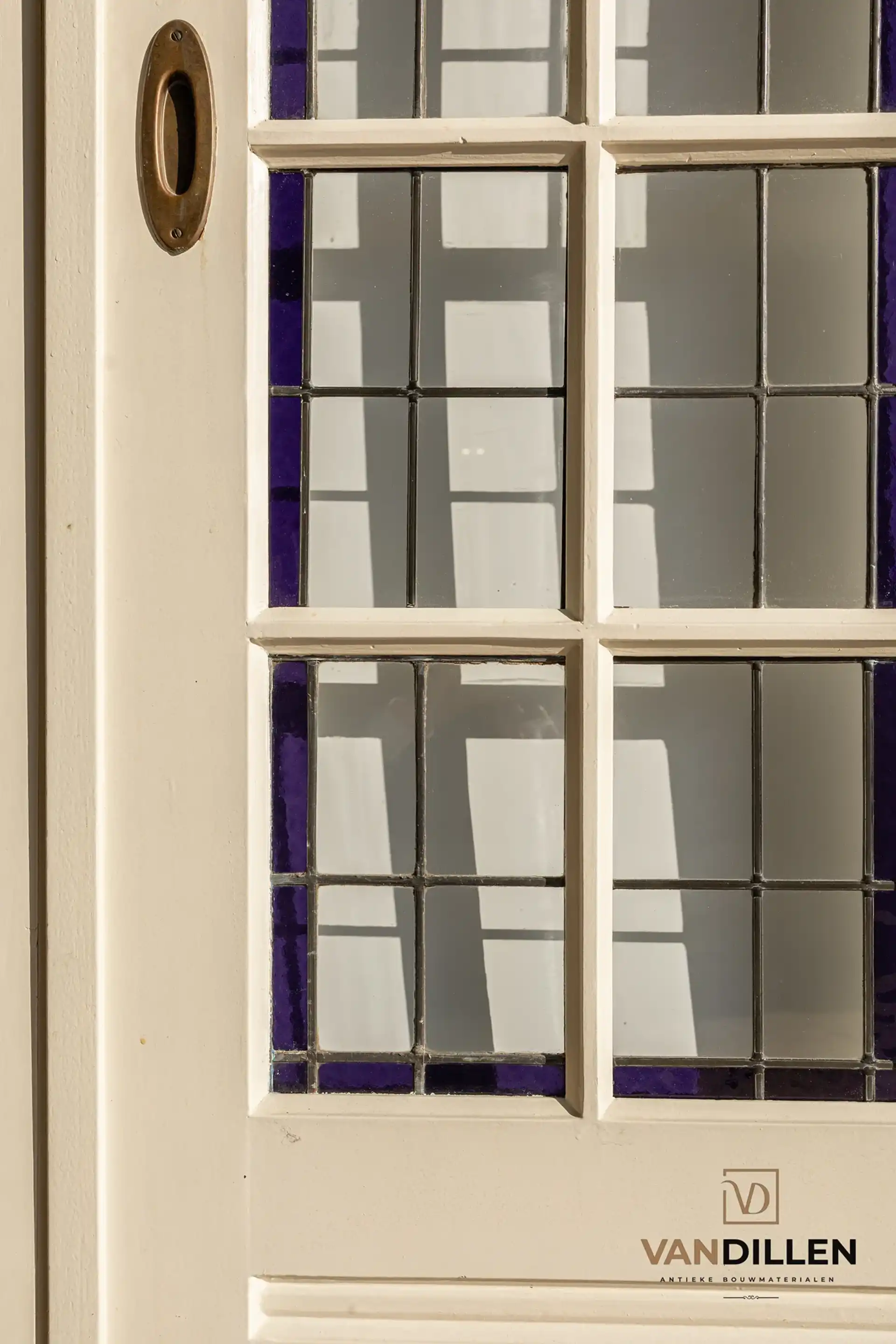 Nr 69 Oude Schfuideuren Met Glas In Lood Verkopen