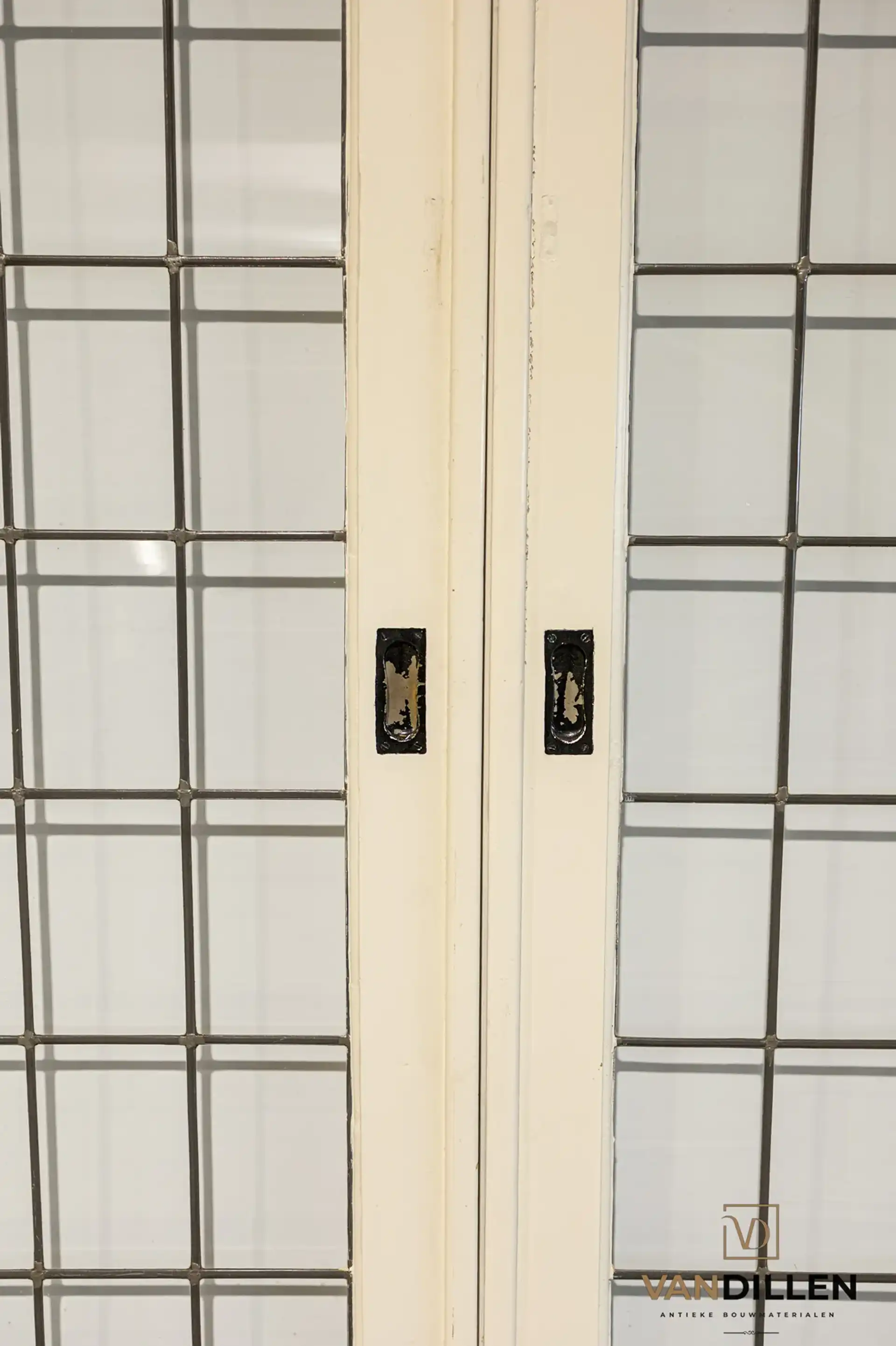 Nr 74 Glas In Lood Oude Antieke Deuren