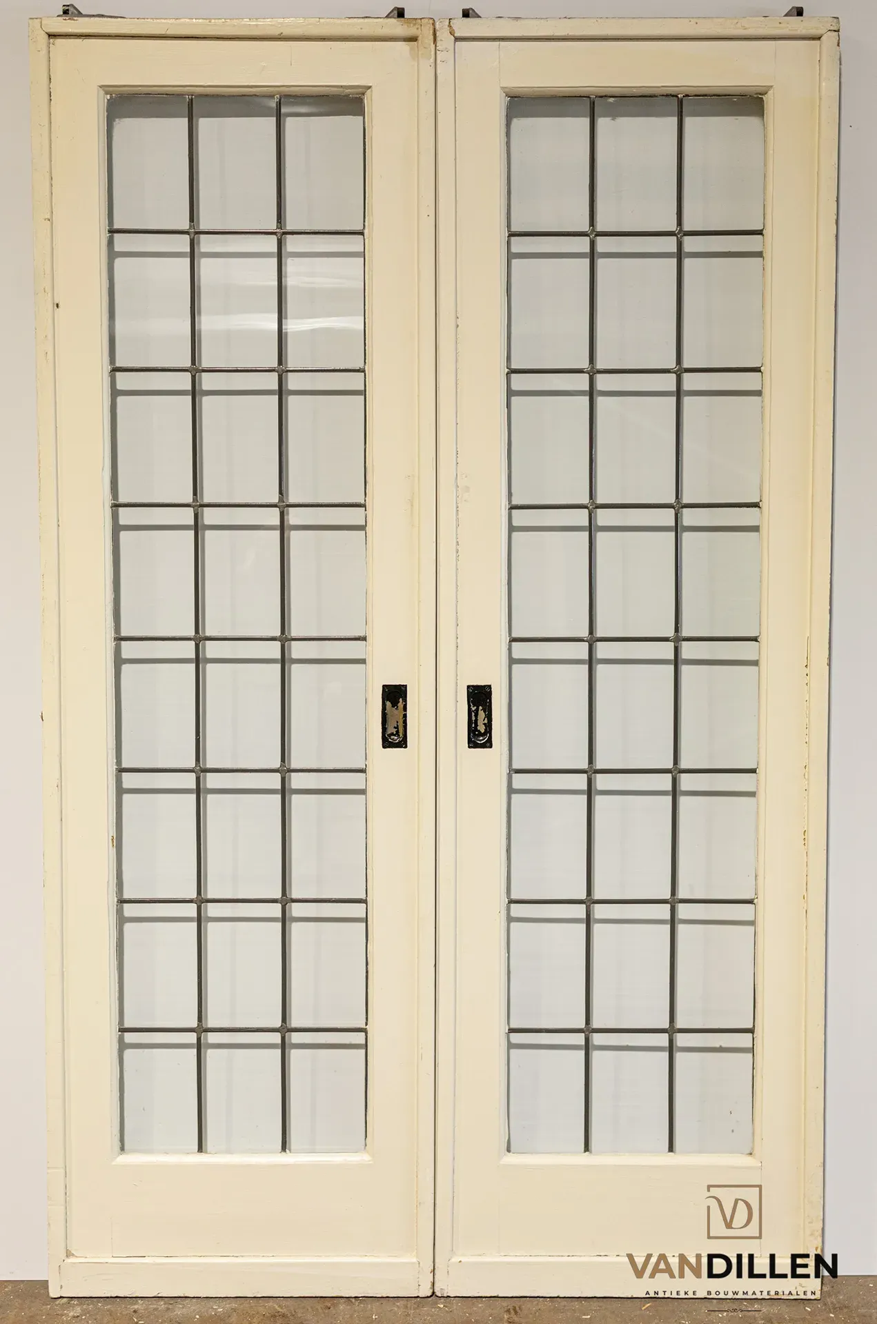 Nr 74 Set Ensuite Deuren Glas In Lood