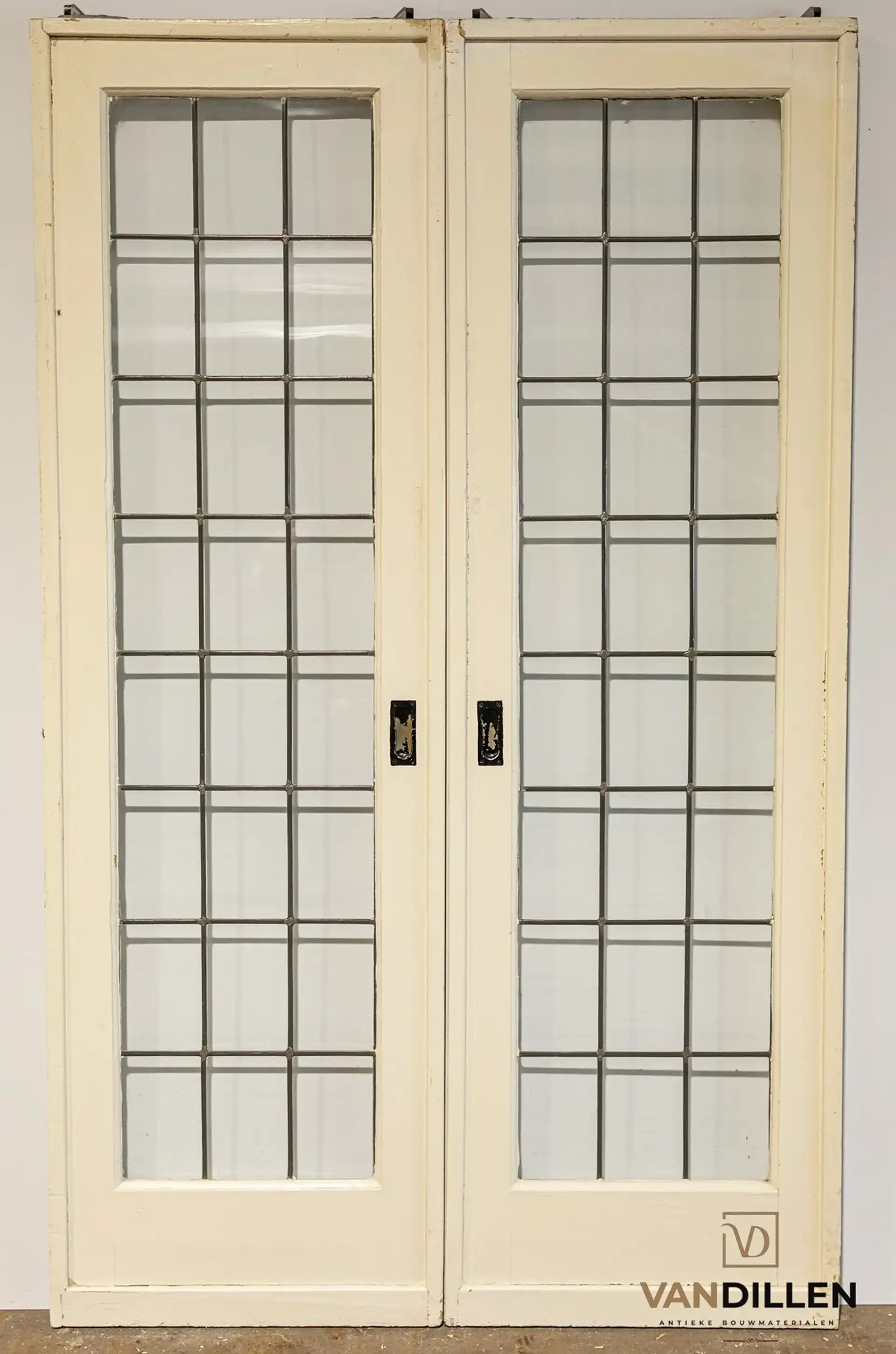 Nr 74 Set Ensuite Deuren Glas In Lood