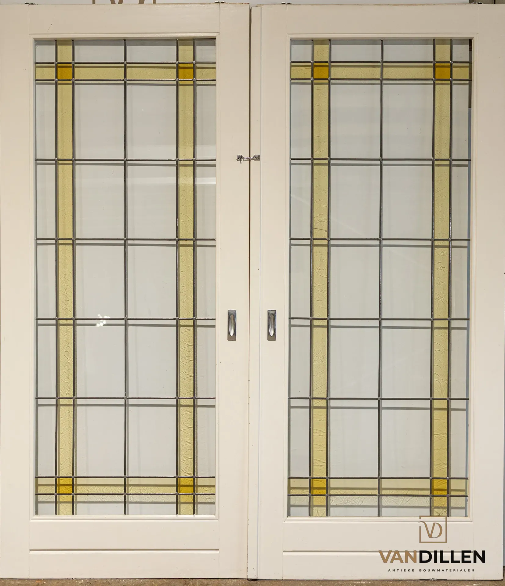 Nr 83 Oude Glas In Lood Kleur Deuren