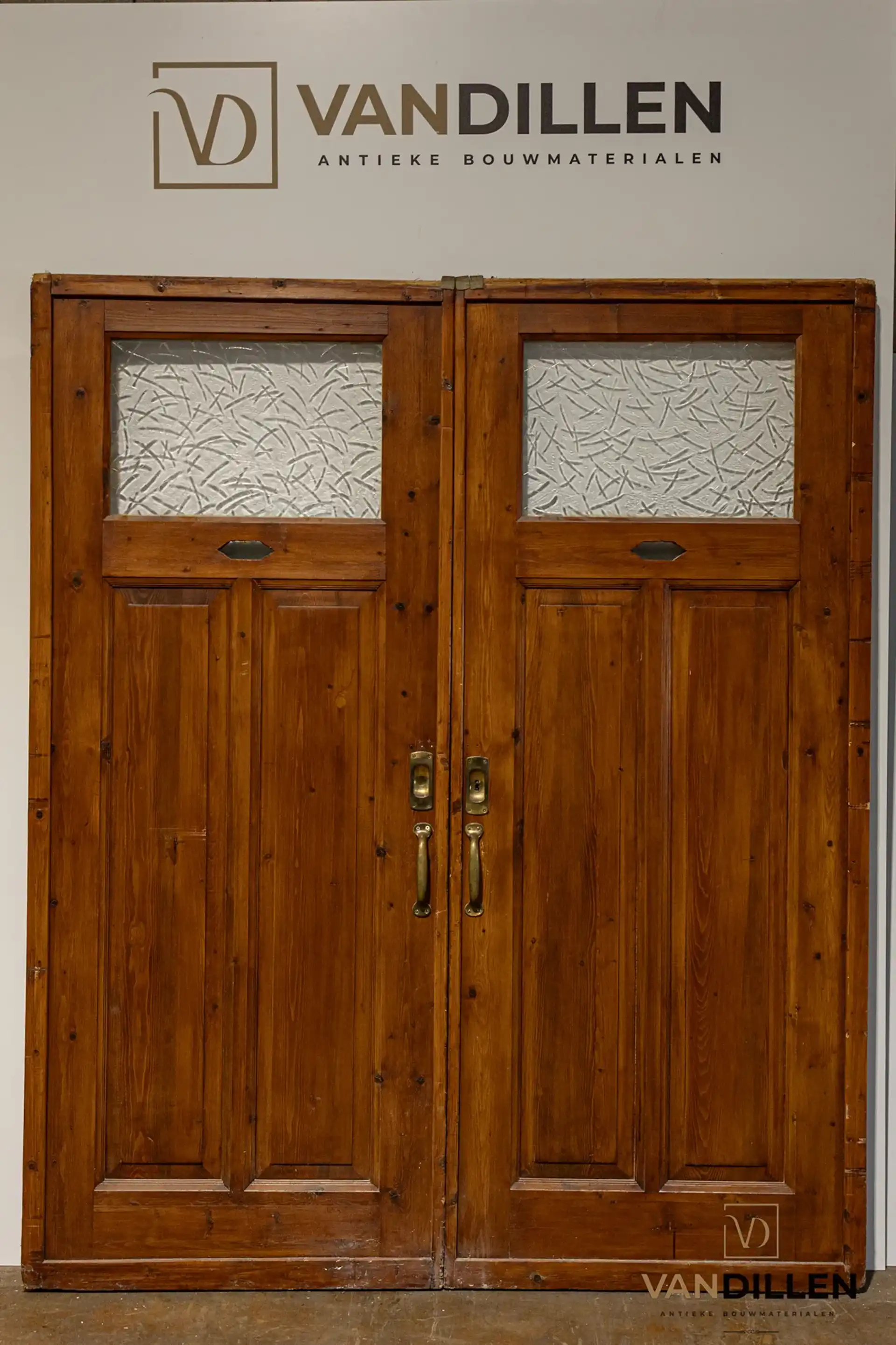 Nr 86 Antieke Schuifdeuren Met Bovenraam
