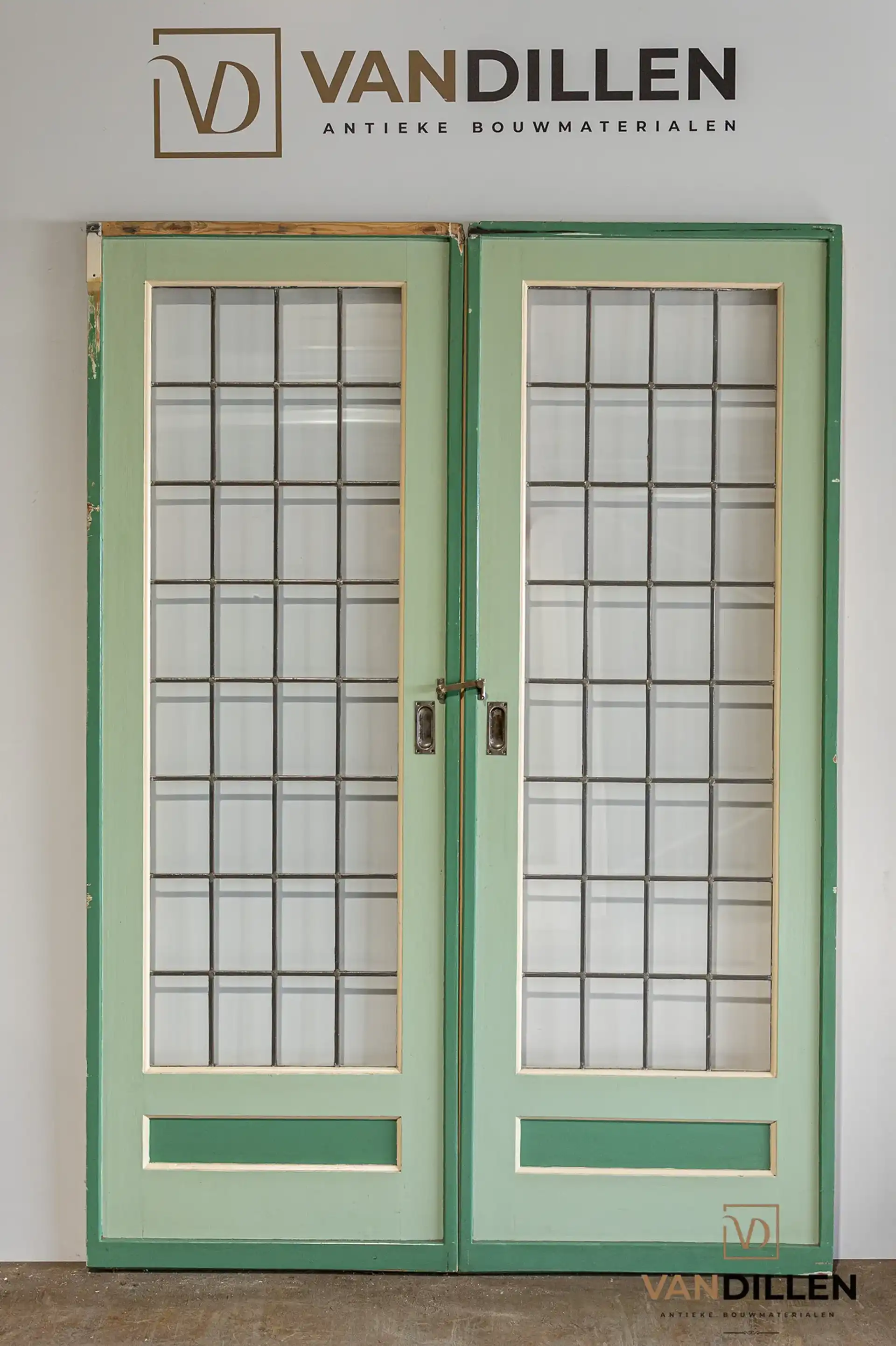 Nr 87 Authentieke Ensuite Deuren Tweedehands Kopen Schuifdeuren Glas In Lood