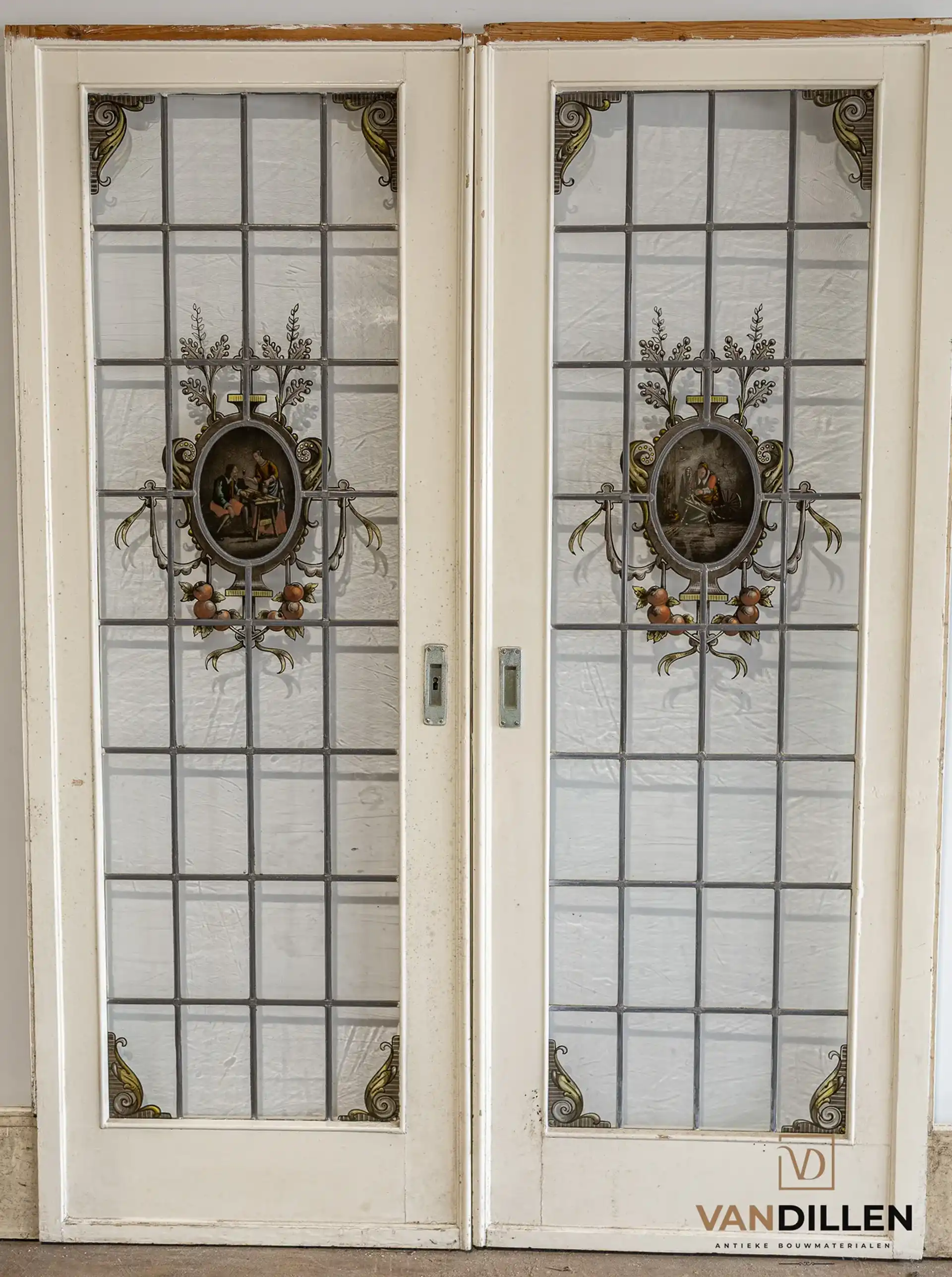 Nr 93 Oude Schuifdeuren Kopen Glas In Lood