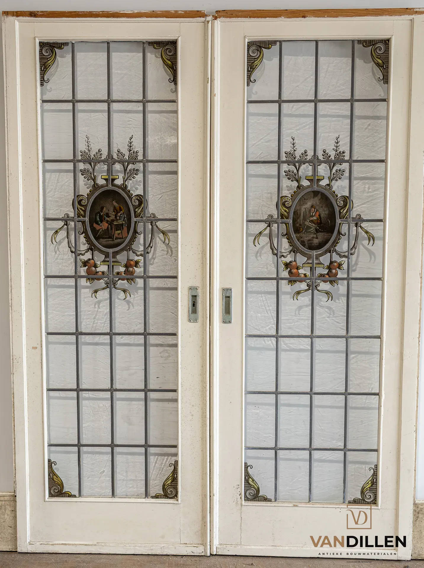 Nr 93 Oude Schuifdeuren Kopen Glas In Lood