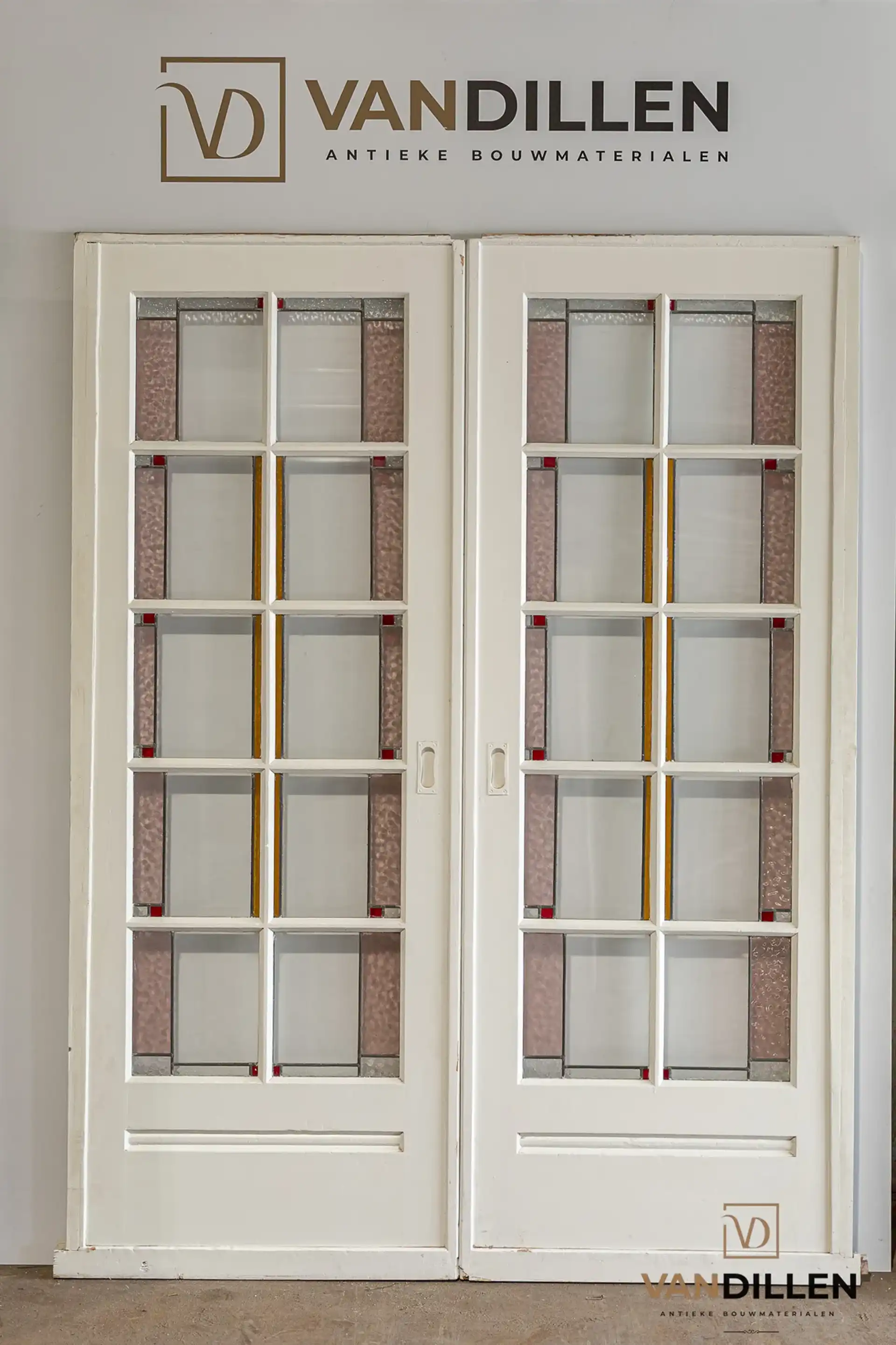Nr 96 Roede En Glas In Lood Deuren Amsterdams Den Haag Rotterdams Antiek Oud Ensuite Kopen