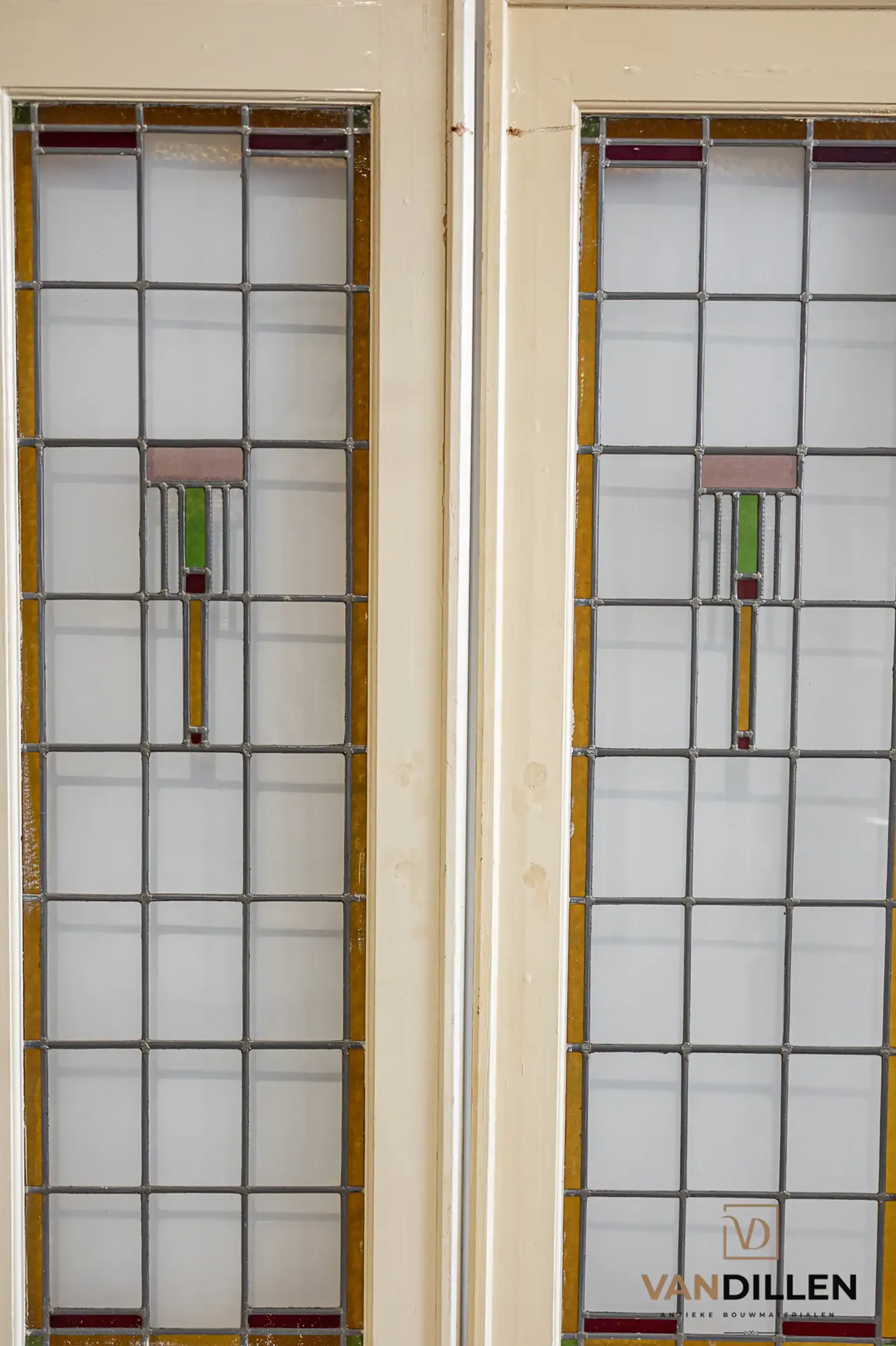 Nr 99 Oude Ensuite Deuren Glas In Lood